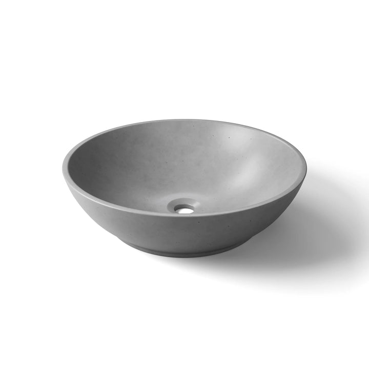 Basin Concrete Sink Gray