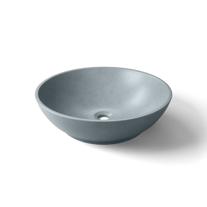 Basin Concrete Sink Slate Blue