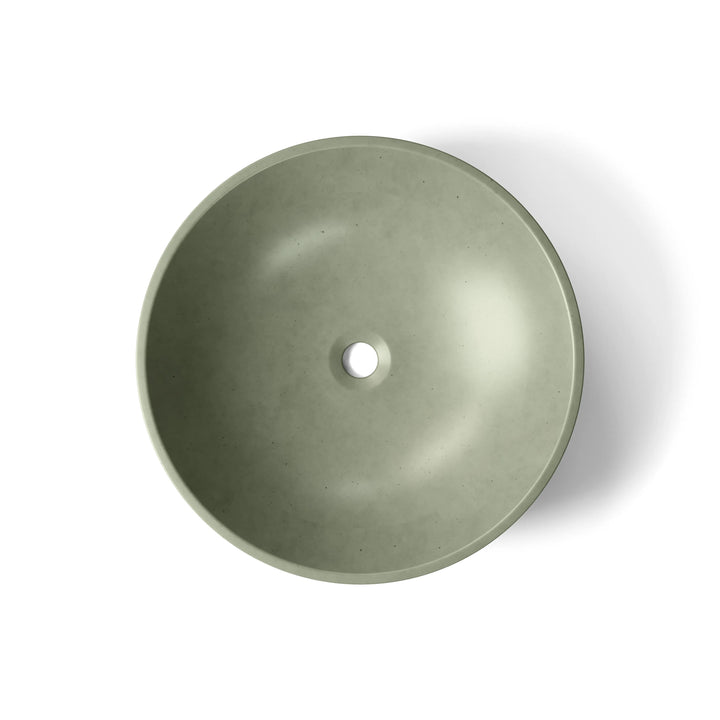 Basin Concrete Sink Slate Blue