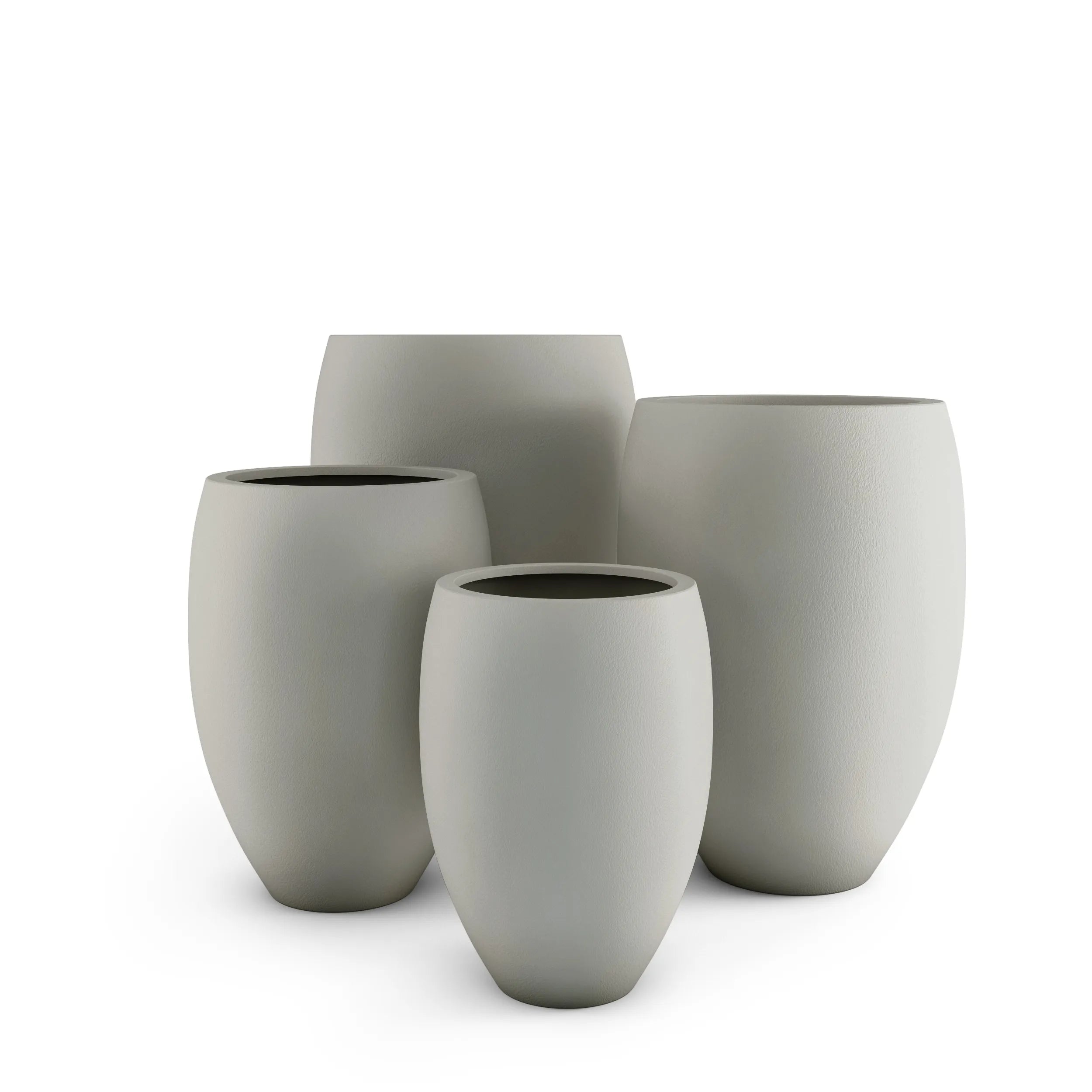 Brandy Large Planter Large Planter 36" H x 26" W Graphite