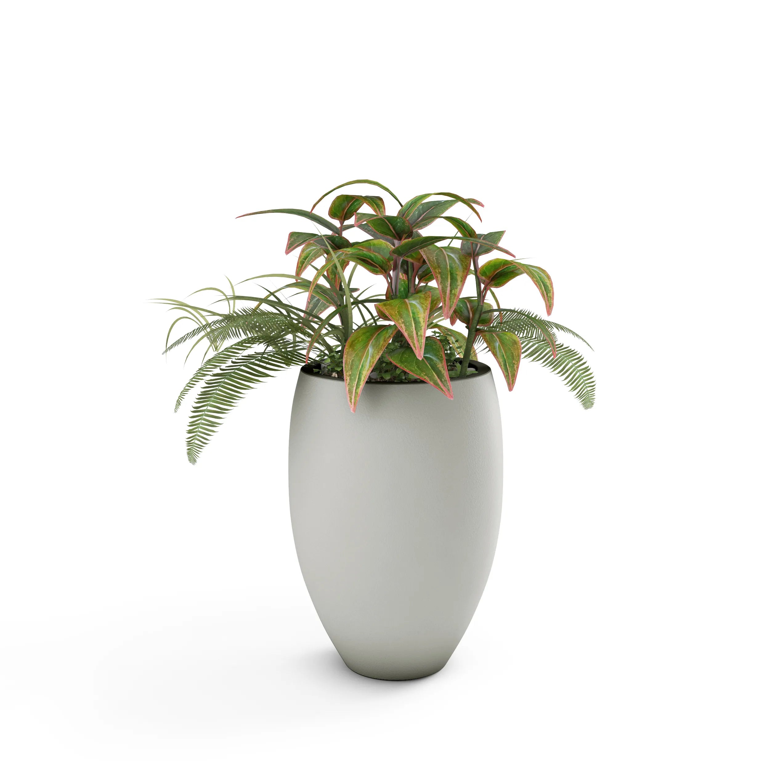 Brandy Large Planter Small Planter 23" H x 18" W Dover Blue