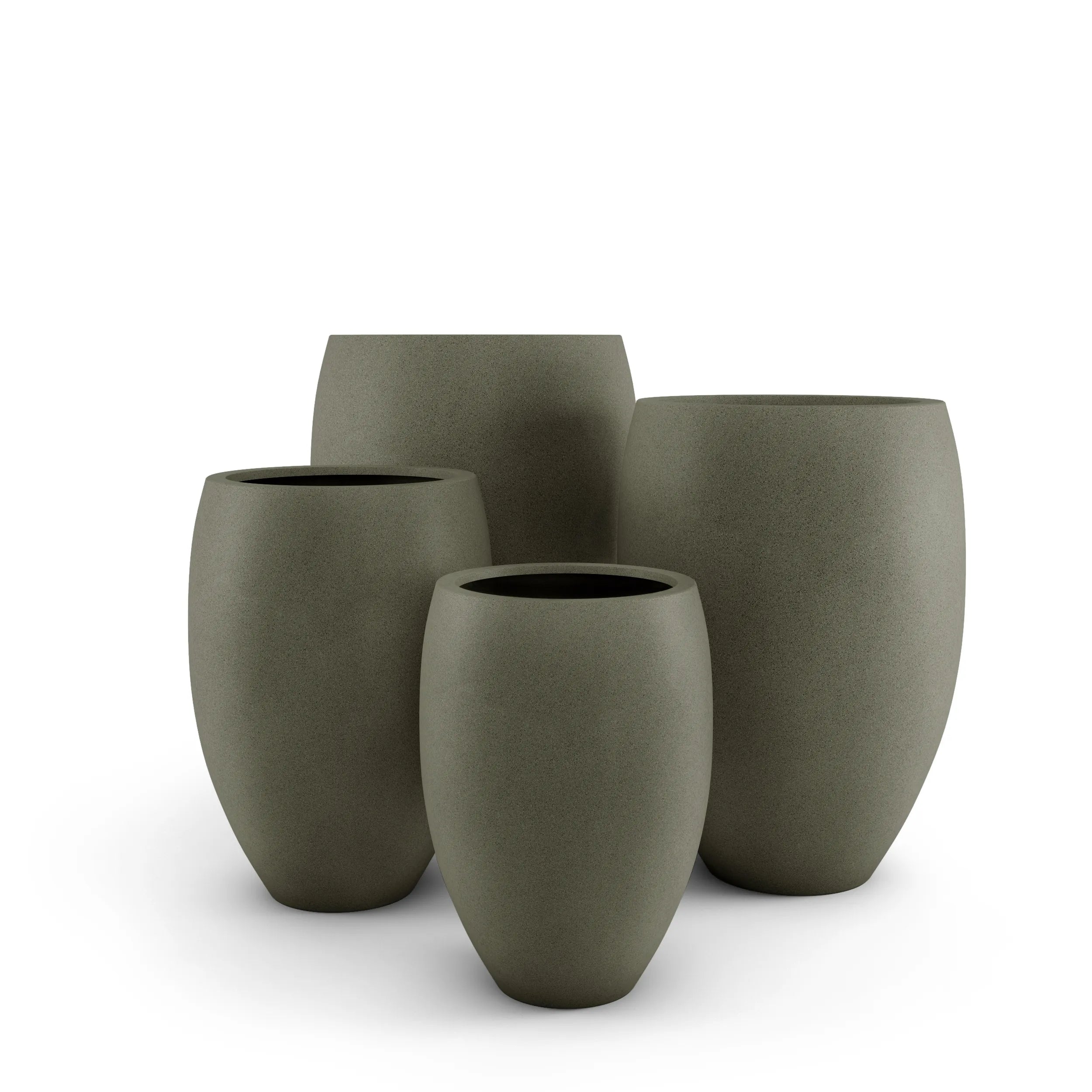 Brandy Large Planter XL Planter 42" H x 29" W Grey