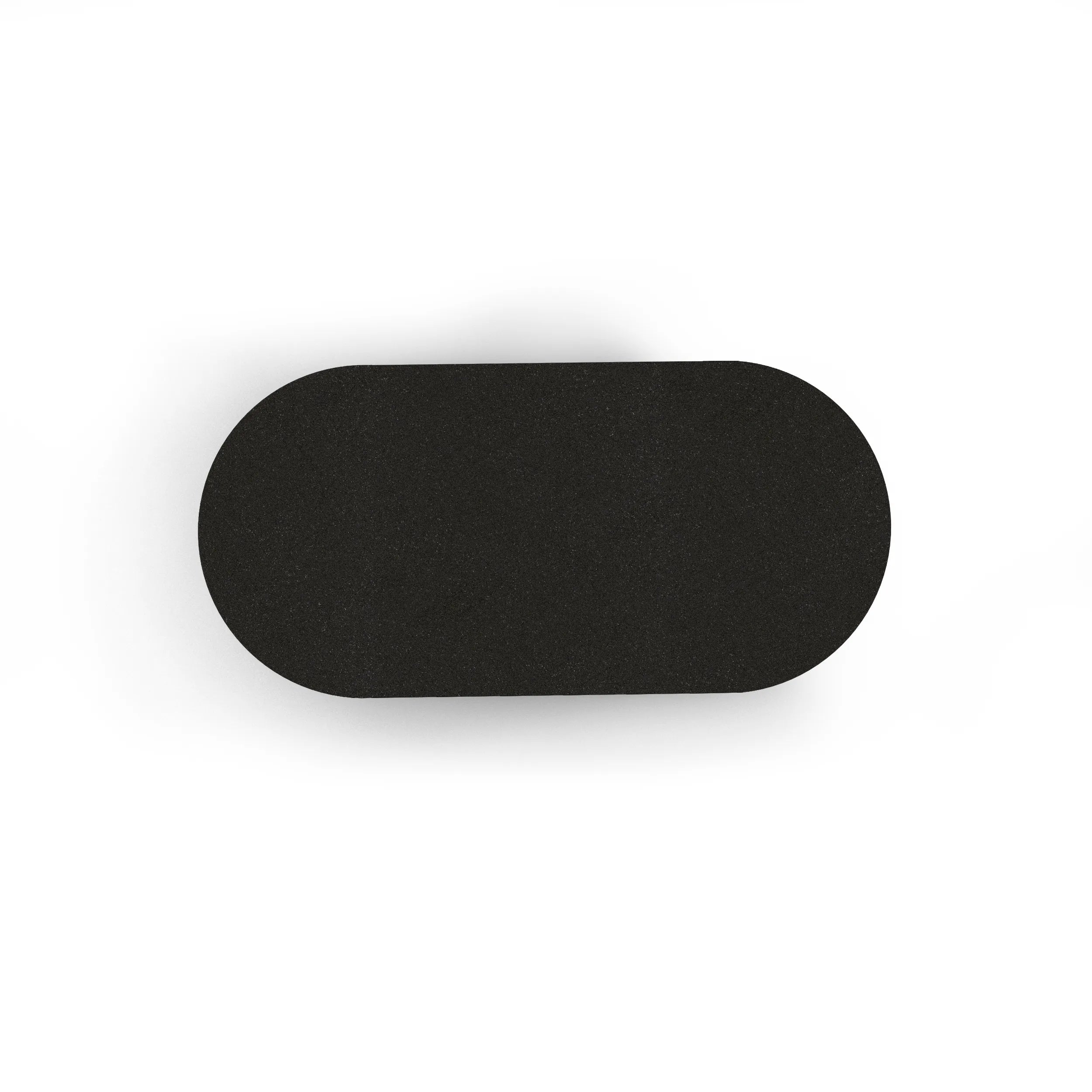 Concrete Coffee Table - 50" x 24" Oval
