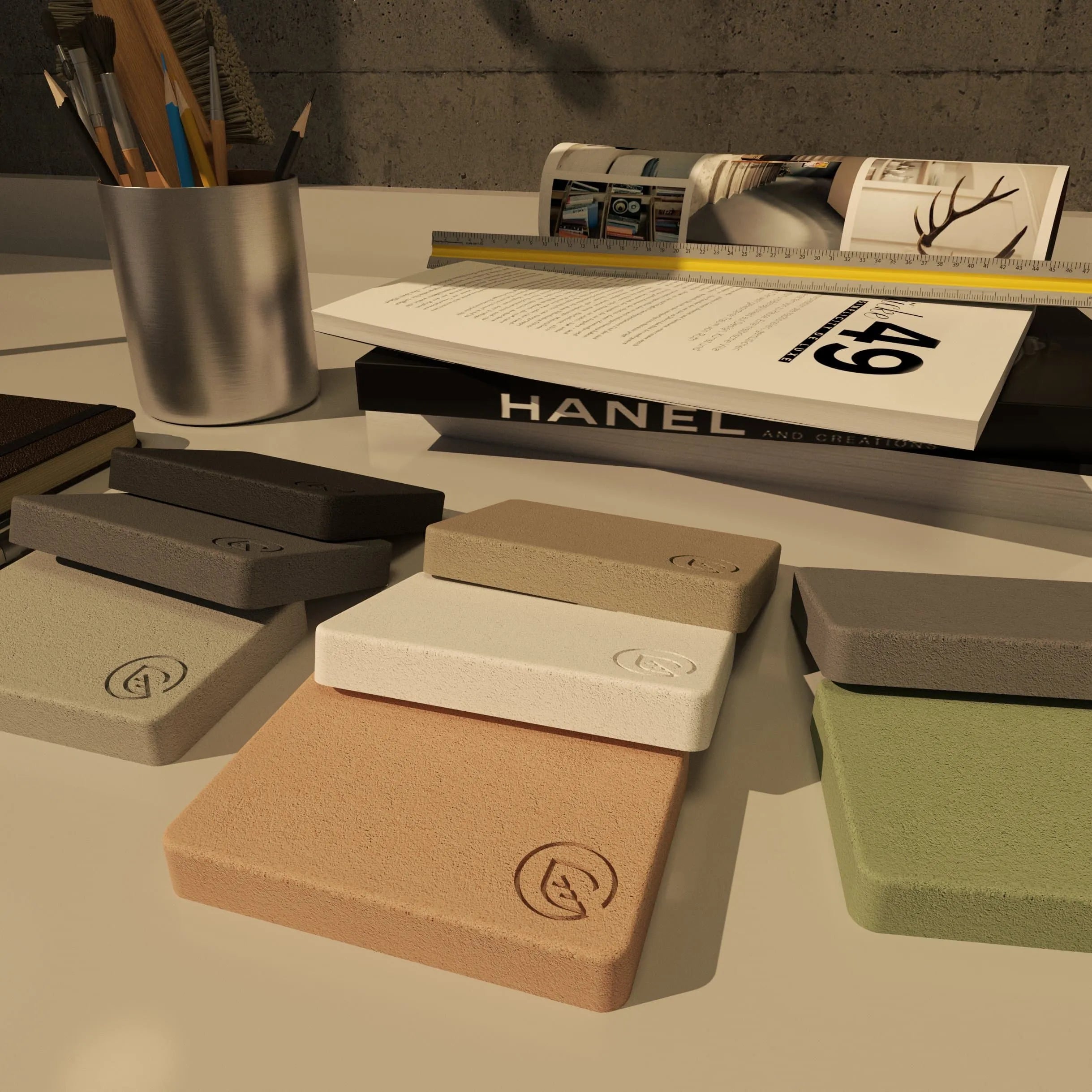 Concrete Color Sample Pack GFRC
