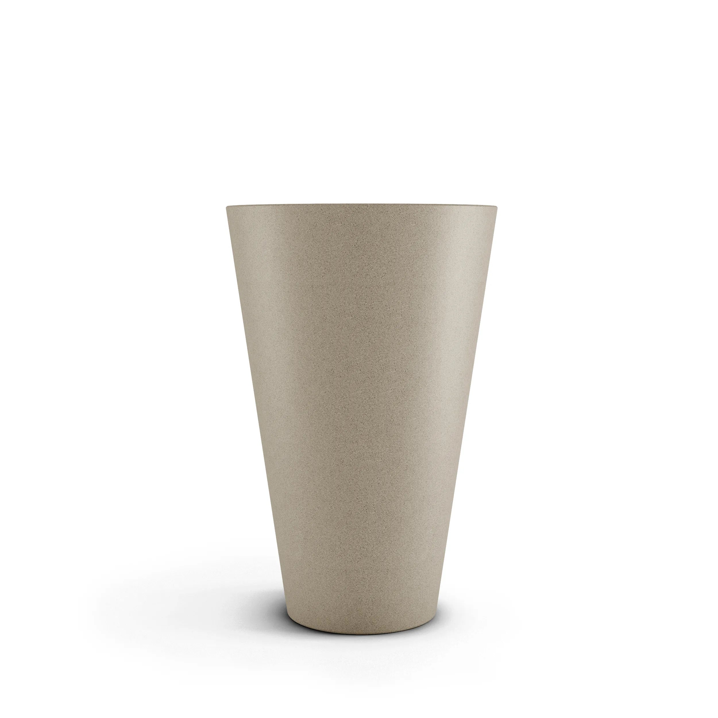 Cone Large Outdoor Planter Small Planter 24in H x 21in W Rose