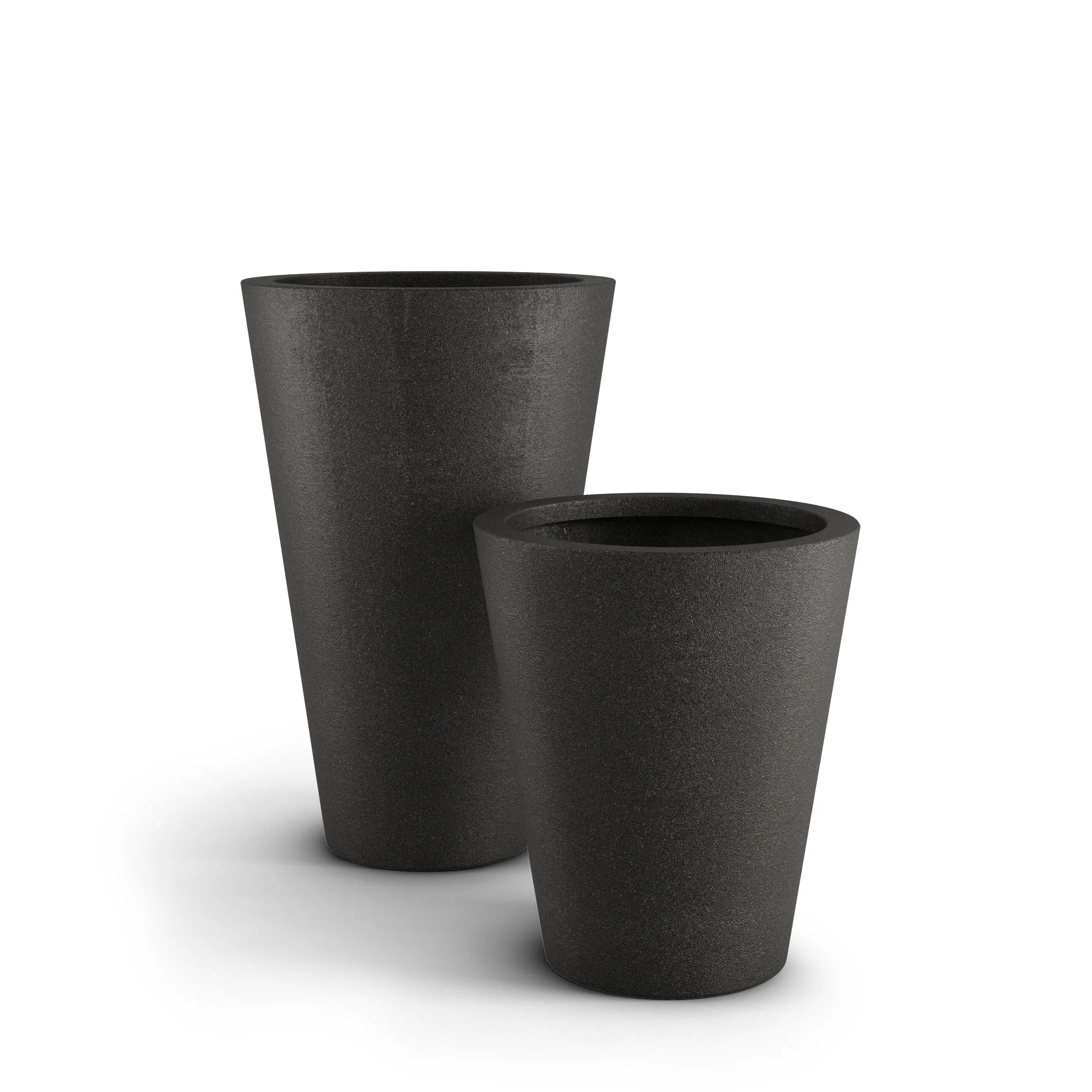 Cone Large Outdoor Planter Small Planter 24in H x 21in W Sage