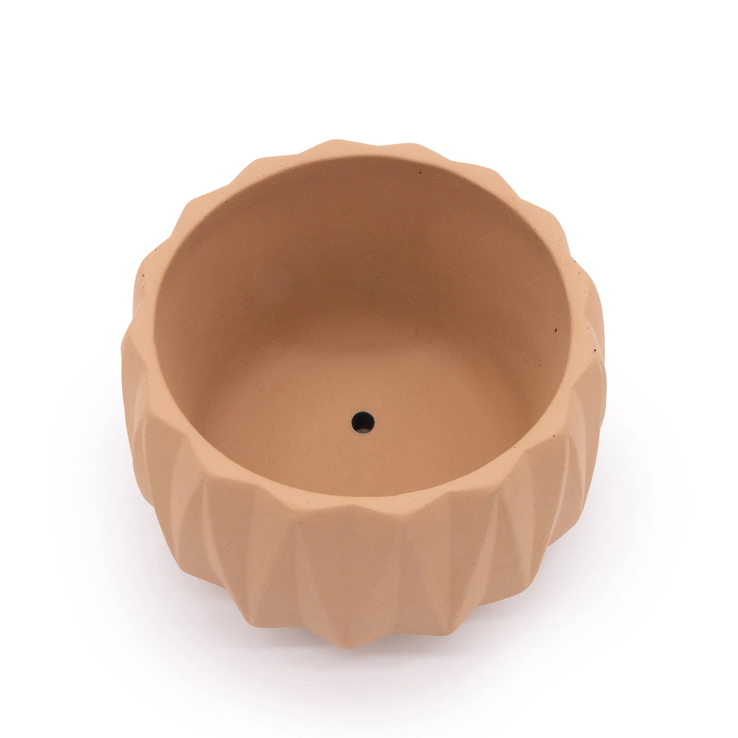 Flute 6" Tabletop Planter Sage