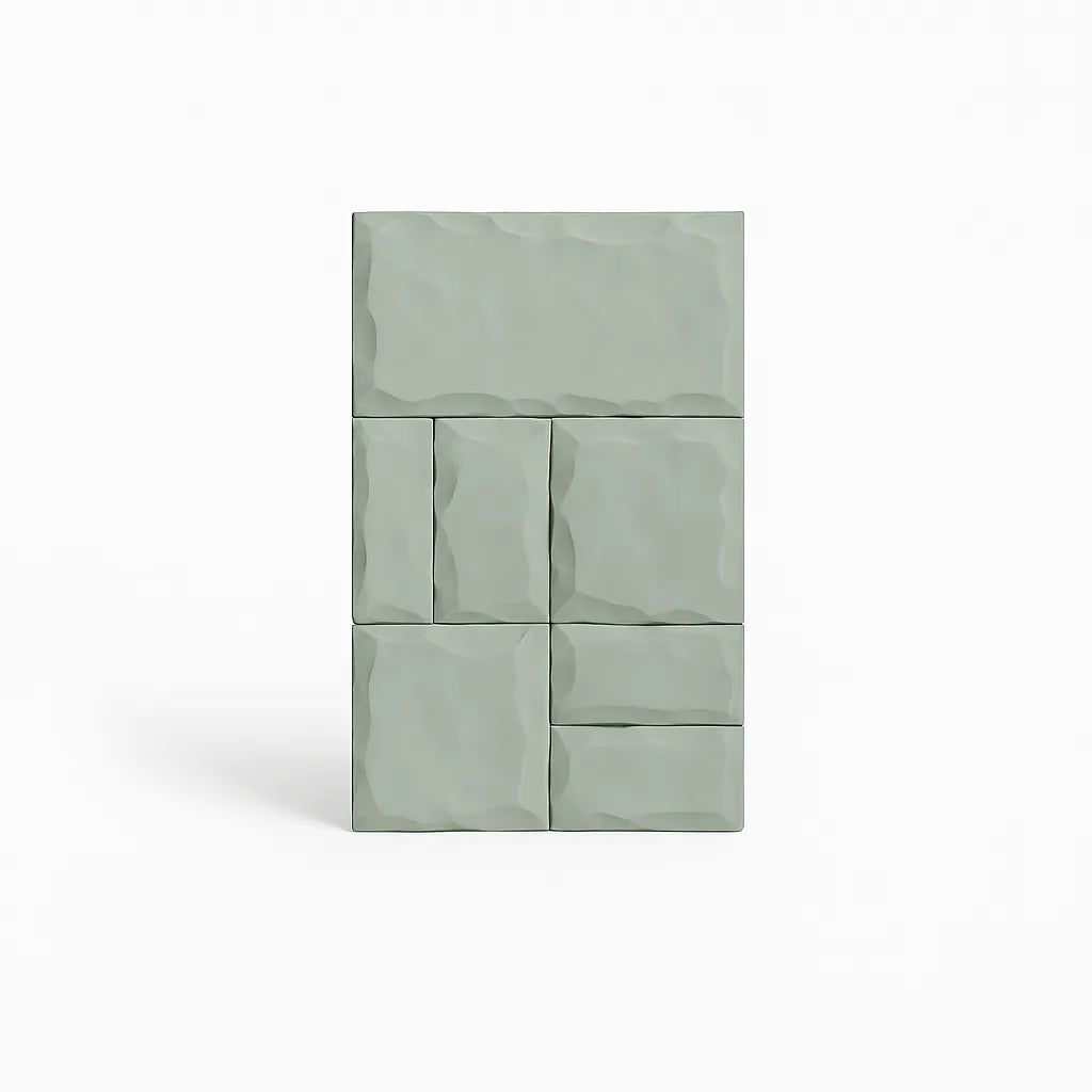 MAYA Concrete Stone Wall Tile Sage