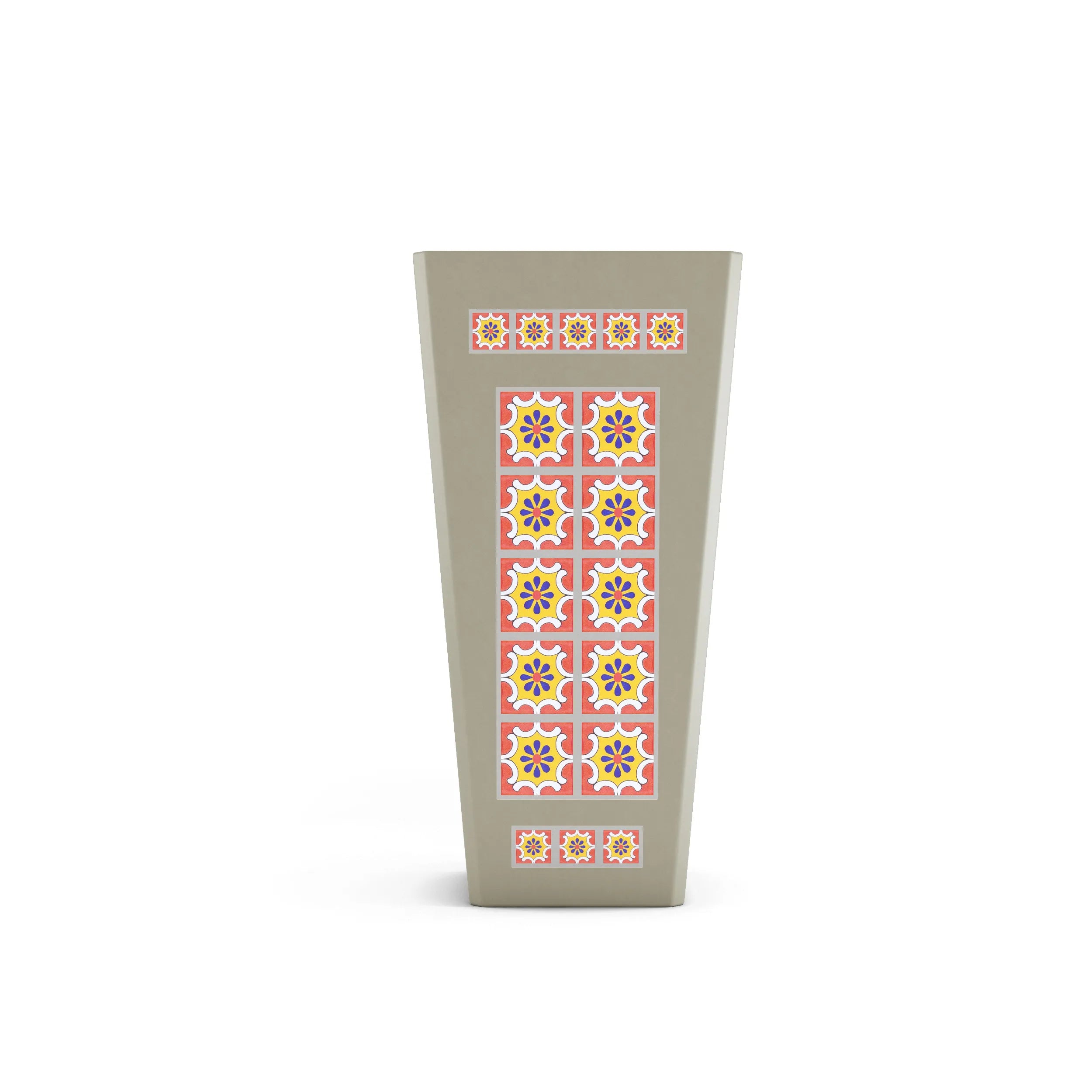 Mosaic Outdoor Planters Planter Black Contrast Fineal