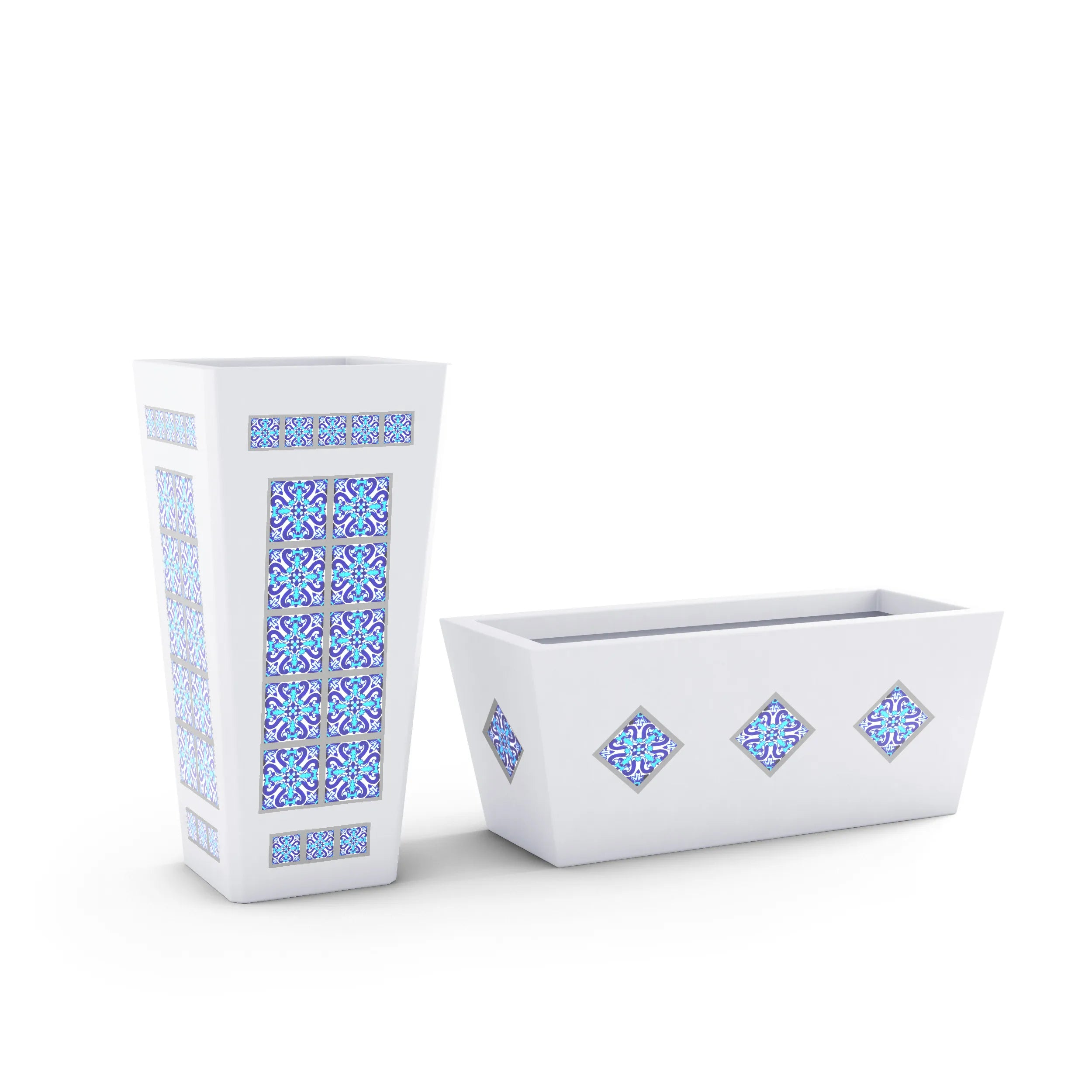 Mosaic Outdoor Planters