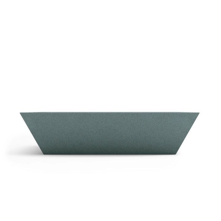 Newport Large Outdoor Shallow Planter Extra Large 36" x 8" Rose