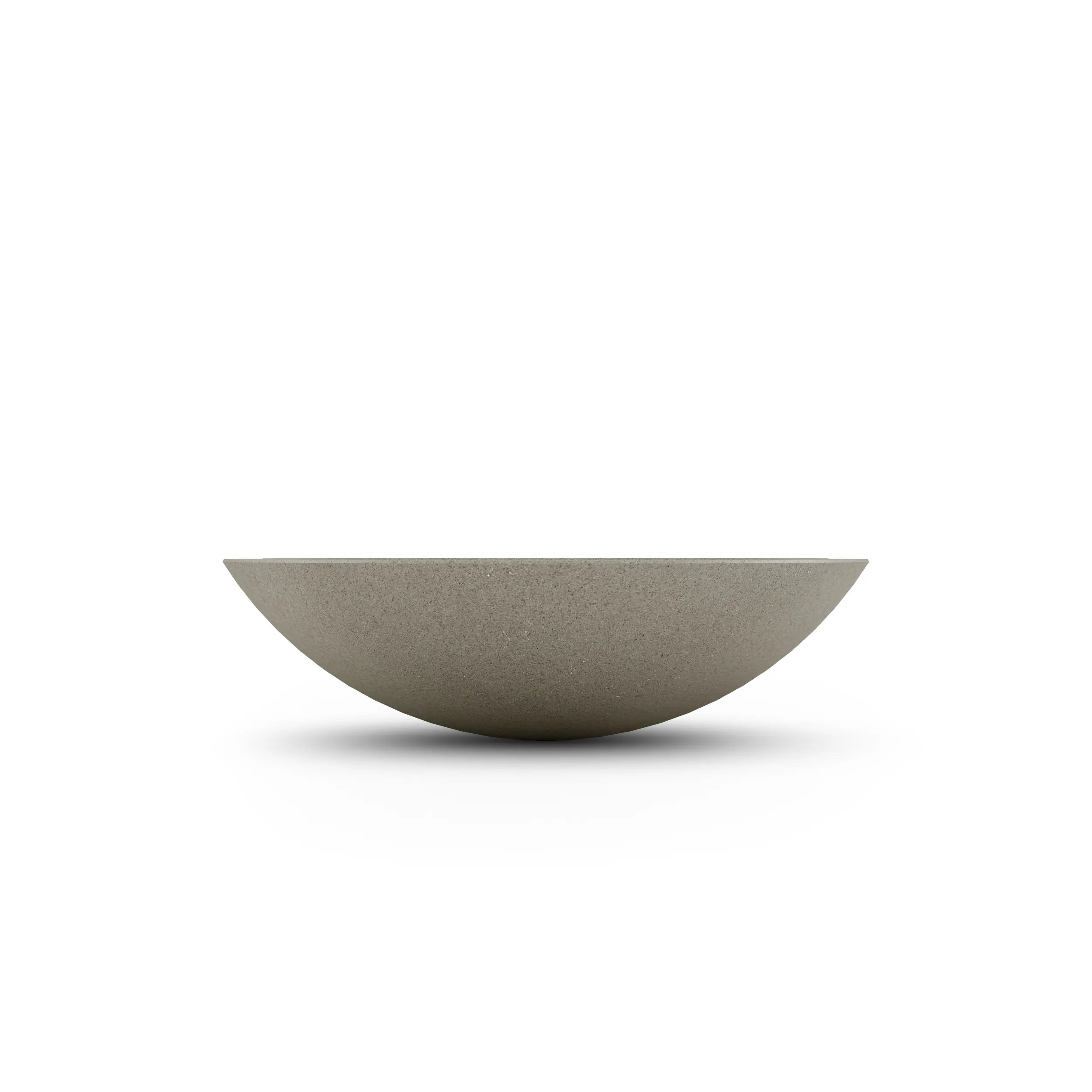 Oceanside Outdoor Shallow Planter Large Grey