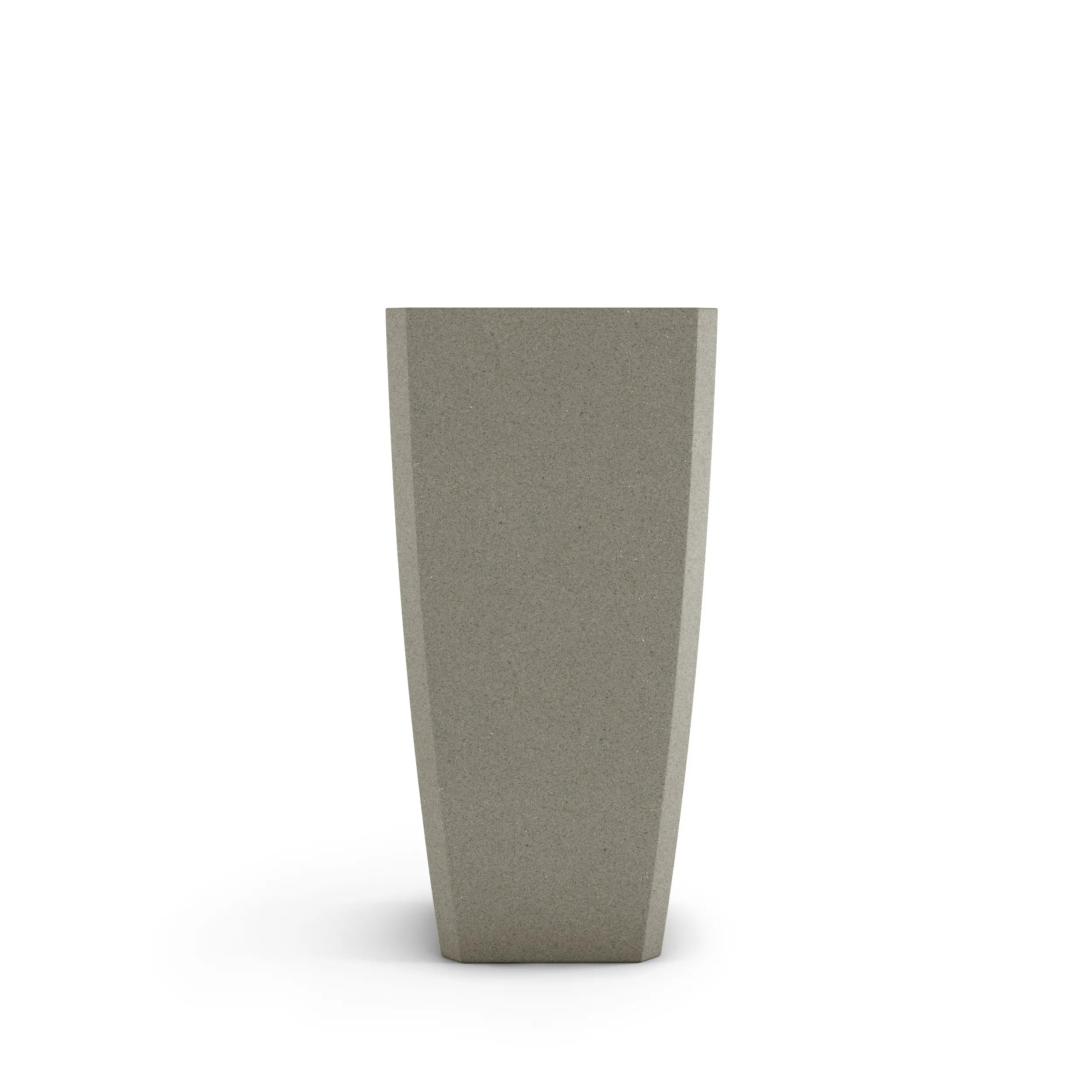 Quartet Large Planter Large Planter 42" H x 18" W Grey