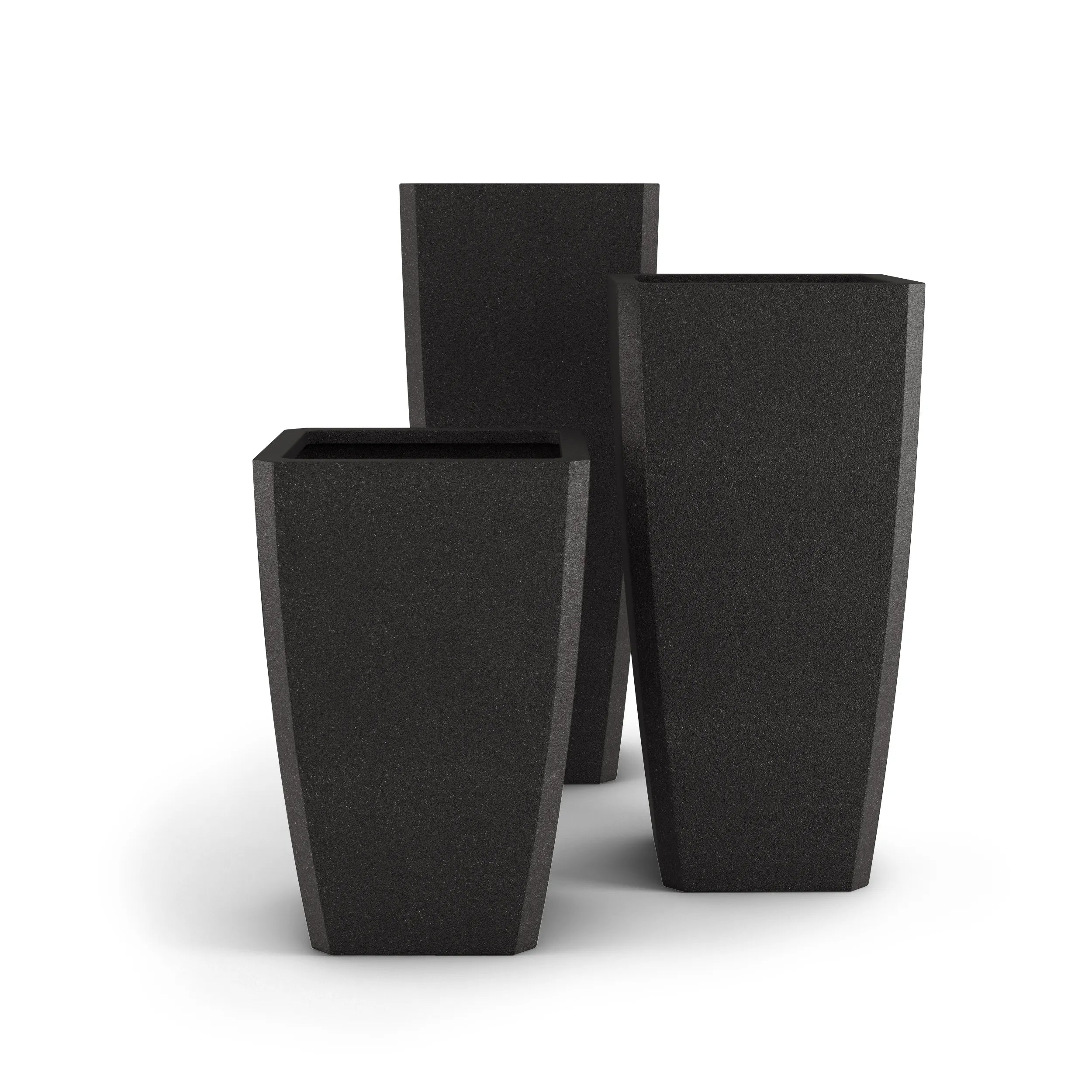 Quartet Large Planter Small Planter 27" H x 18" W Sage
