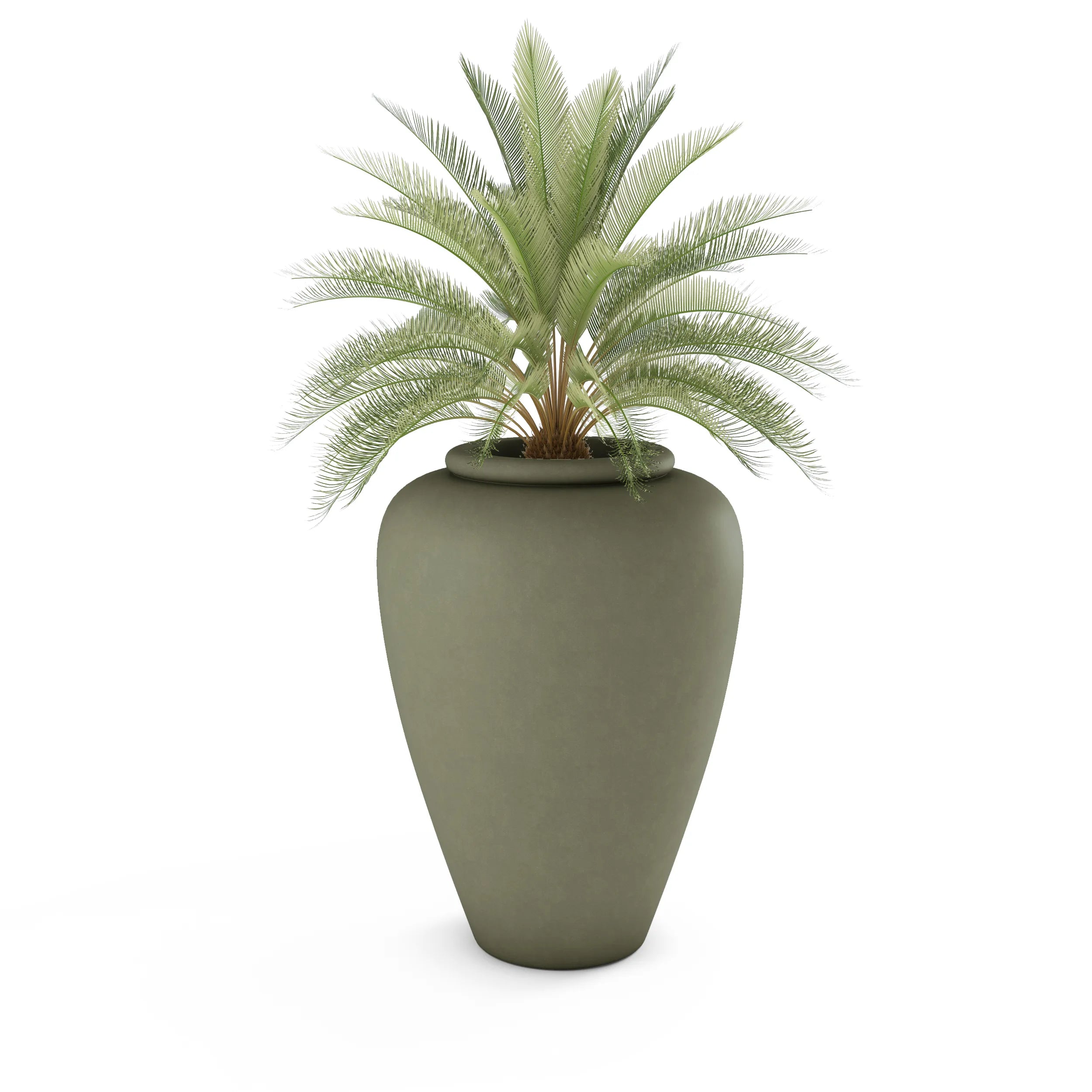 Staccato Large Planter Small Planter 26" H x 20" W French Grey