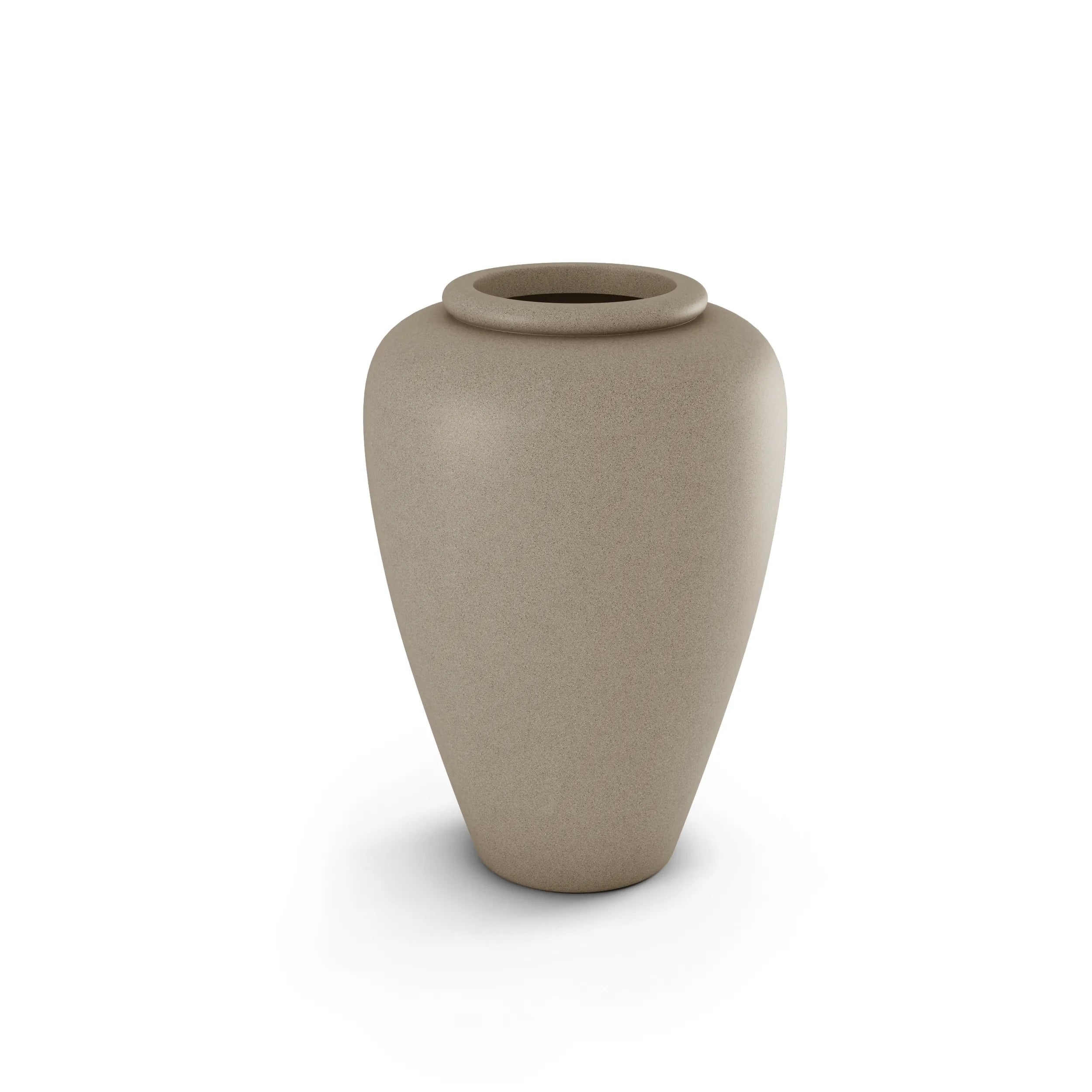 Staccato Large Planter Small Planter 26" H x 20" W Rose