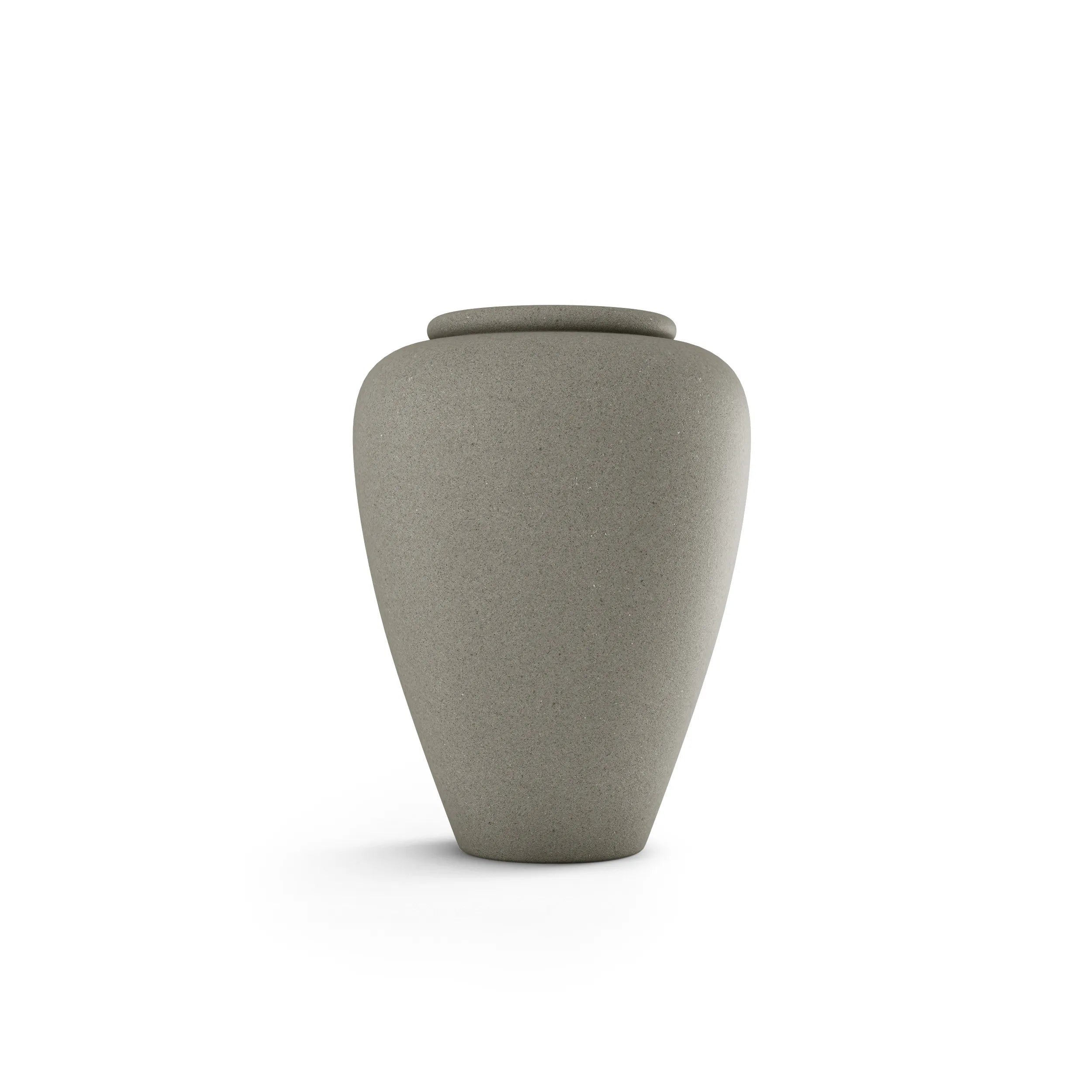 Staccato Large Planter Tall Planter 36" H x 14" W Sage
