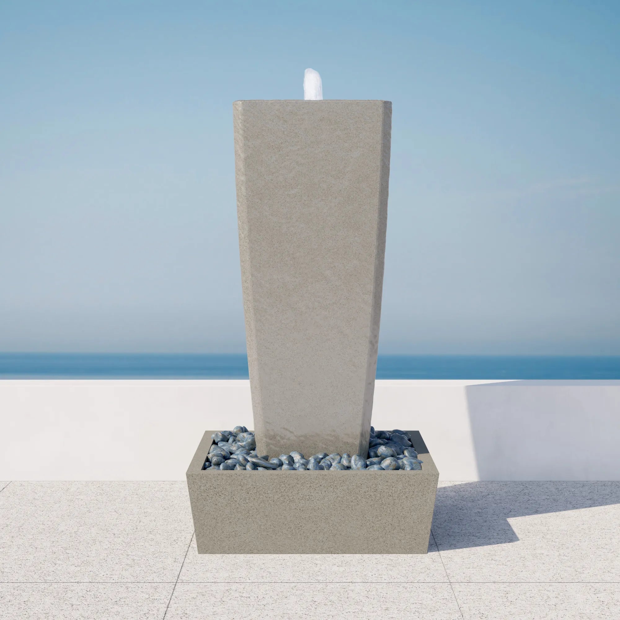 Vasa 52in StoneCast Fountain Set