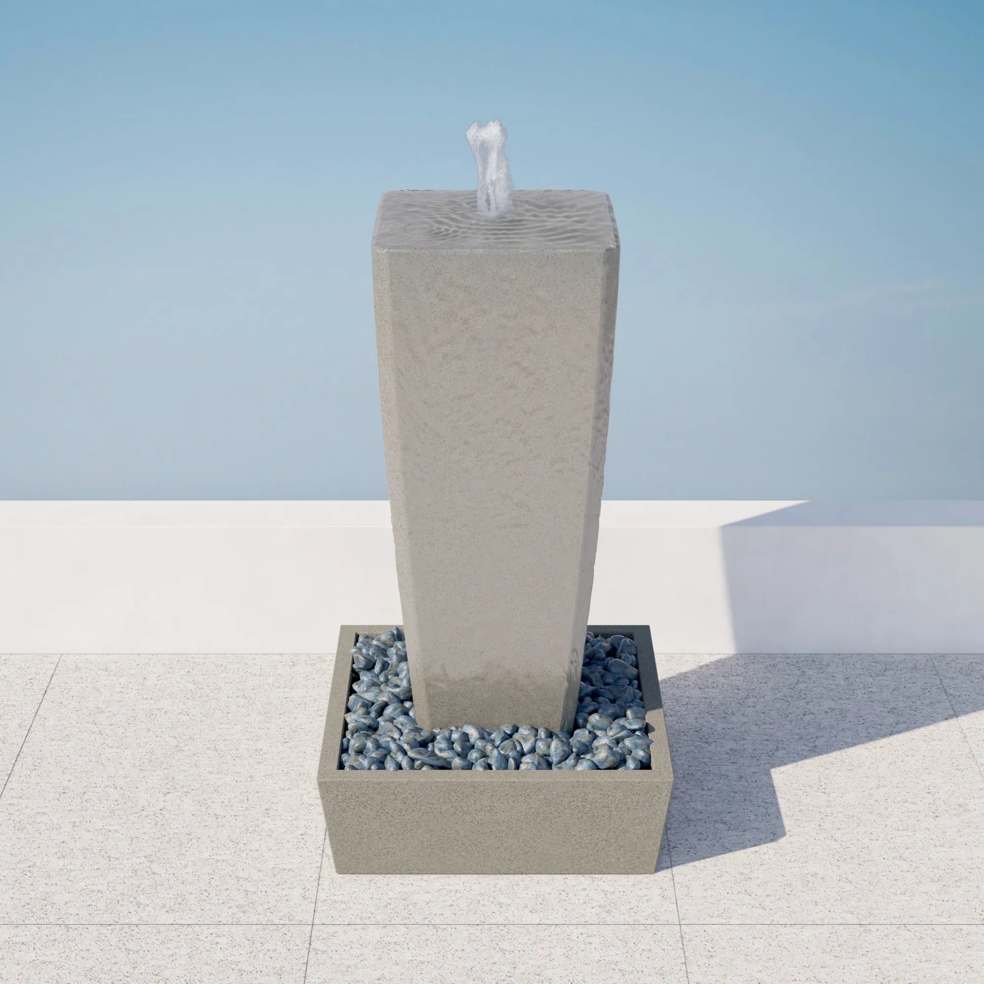 Vasa 52in StoneCast Fountain Set