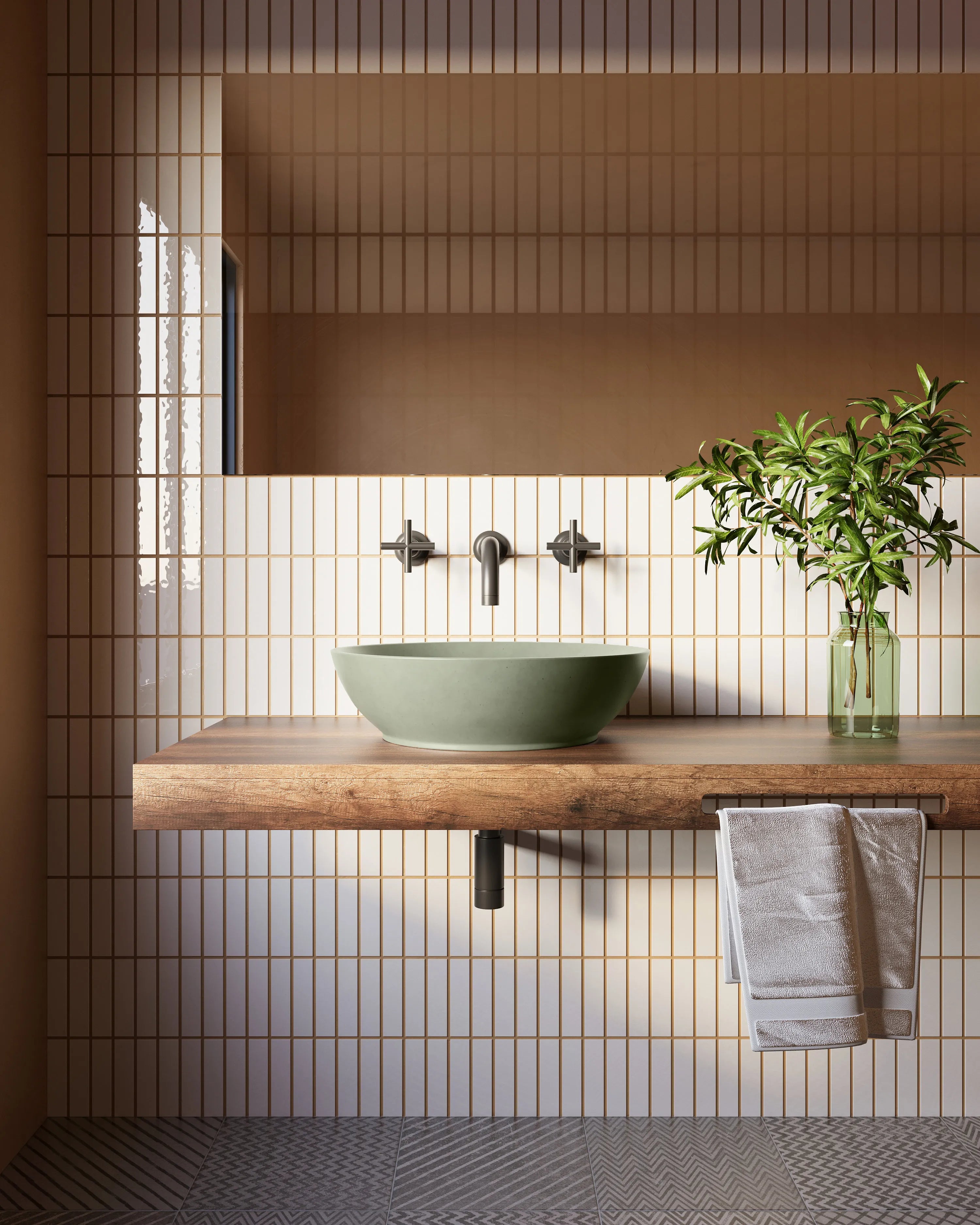 What Makes Moda Concrete Wall Tiles More Cost-Effective Long-Term Than Marble?