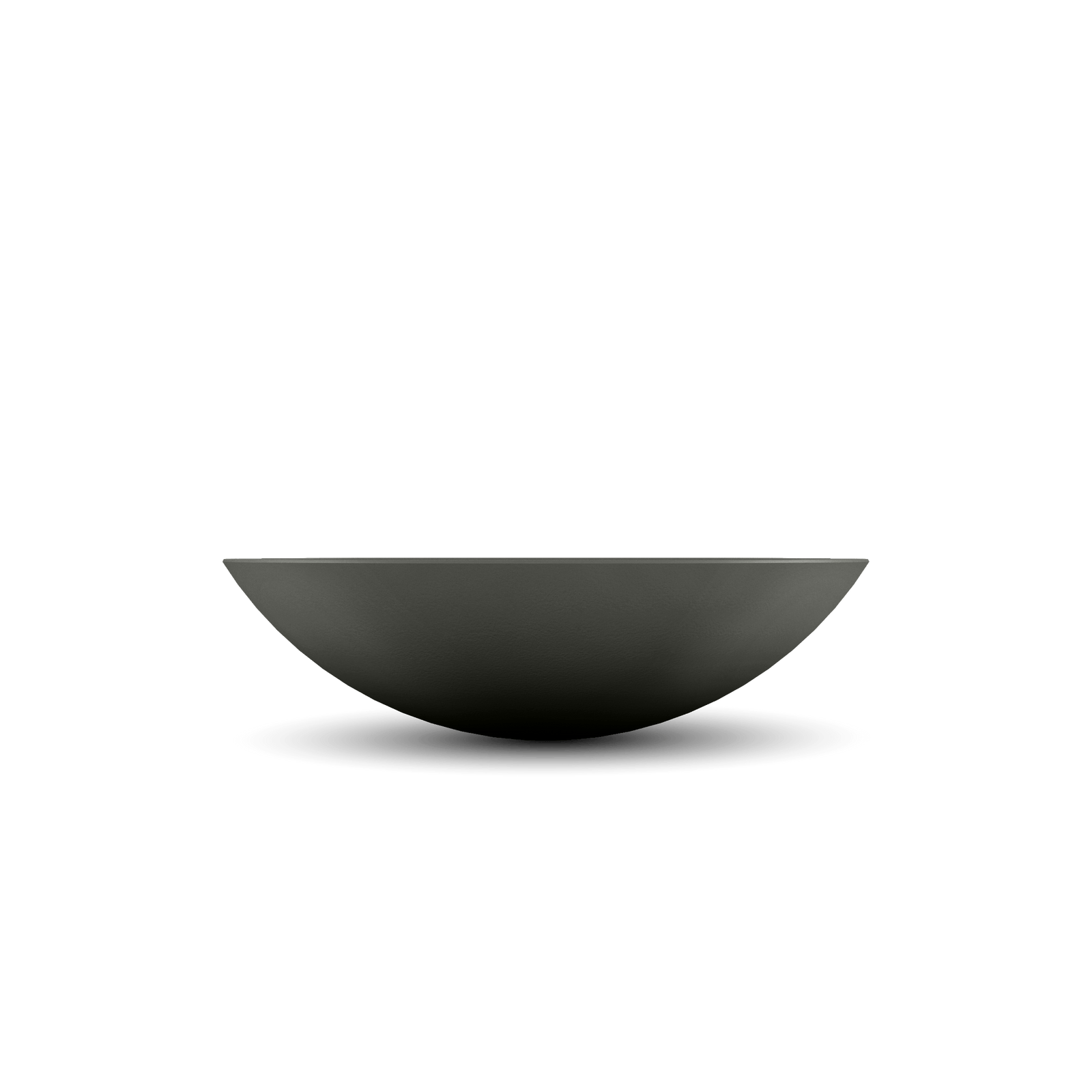 Oceanside Outdoor Shallow Planter in French Gray