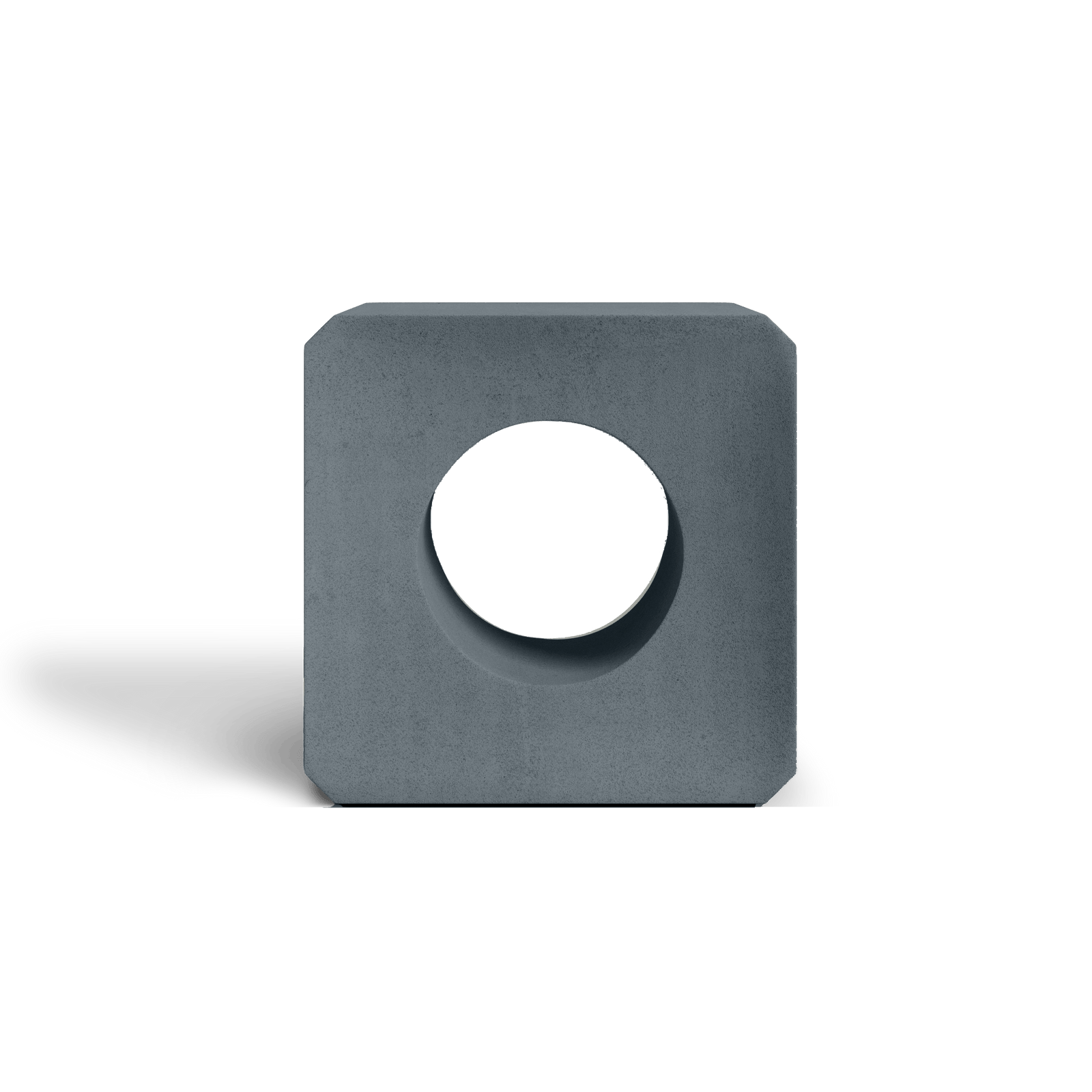 KUBE concrete breeze block in Graphite — hyper-pressed architectural screen block by ModaConcrete