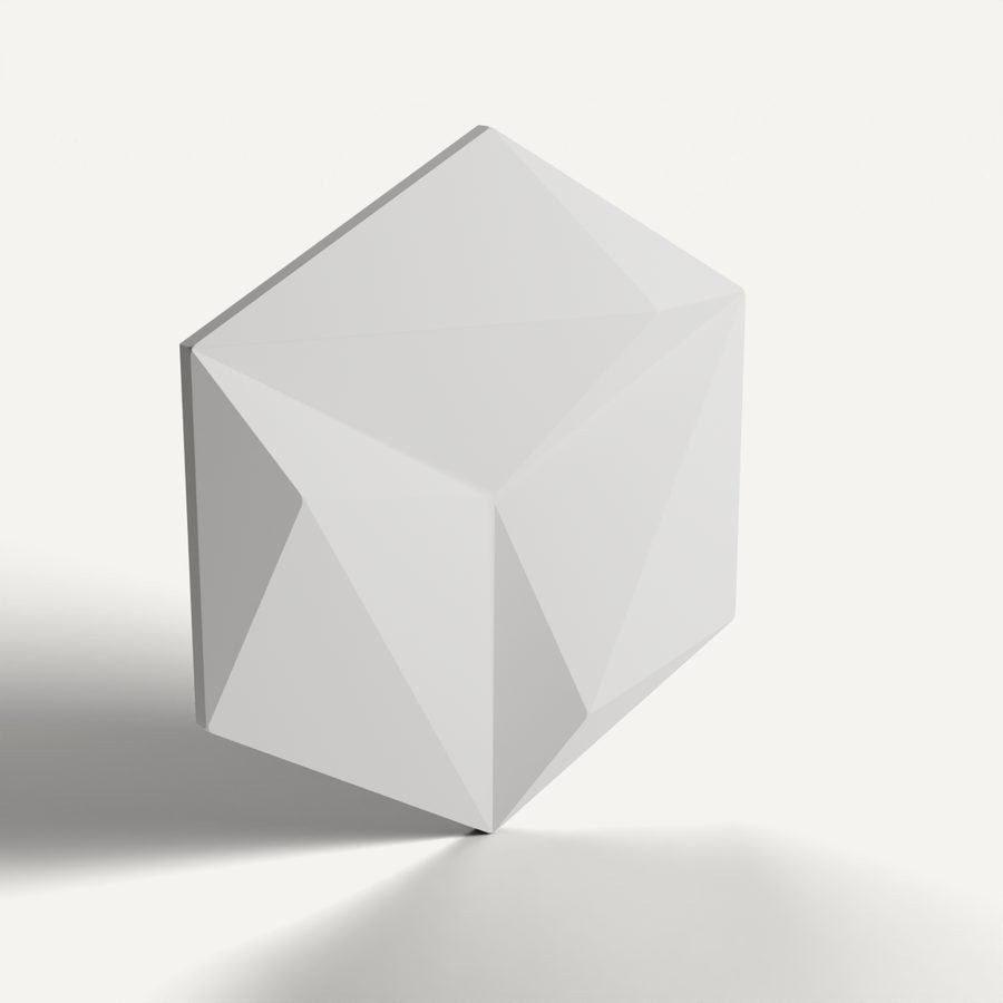 3D model of the ORION Concrete Wall Tile