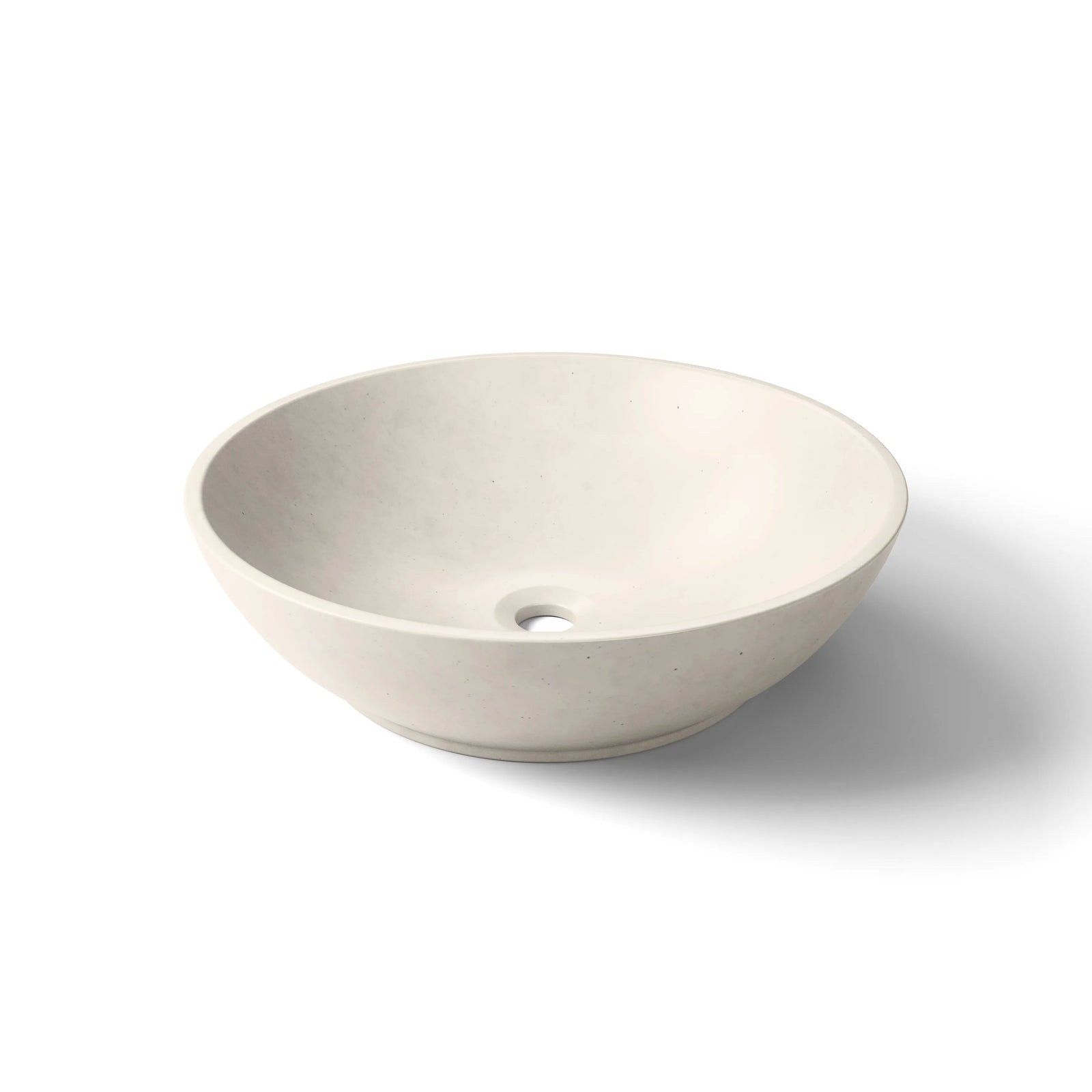 Basin Concrete Sink White