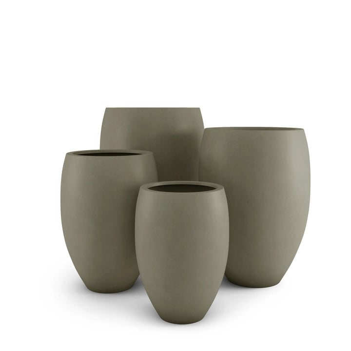 Brandy Large Planter Medium Planter 28" H x 22" W Smokey Blue