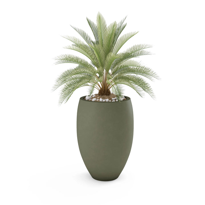 Brandy Large Planter Small Planter 23" H x 18" W French Grey
