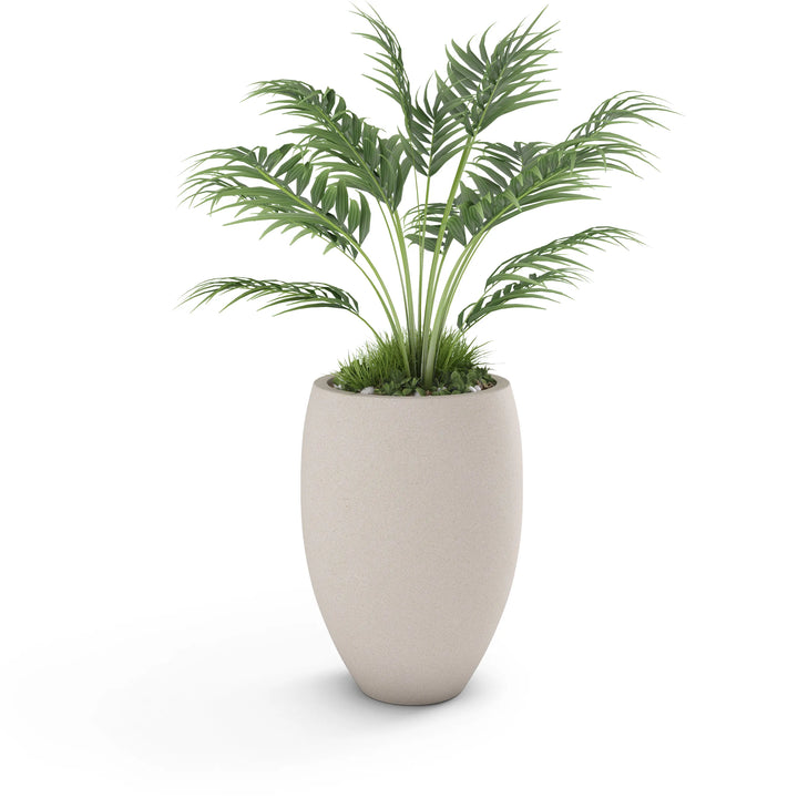 Brandy Large Planter Small Planter 23" H x 18" W White