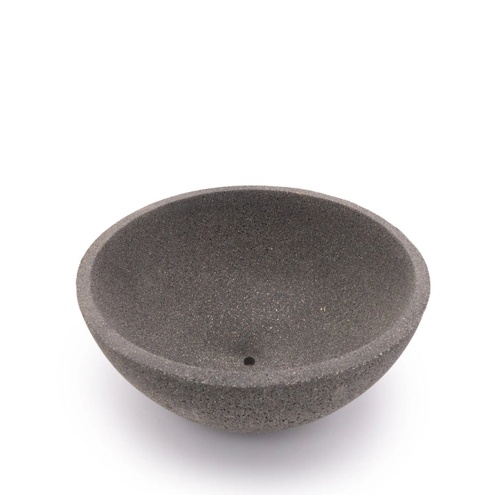 Concrete Basin Tabletop Planter Graphite