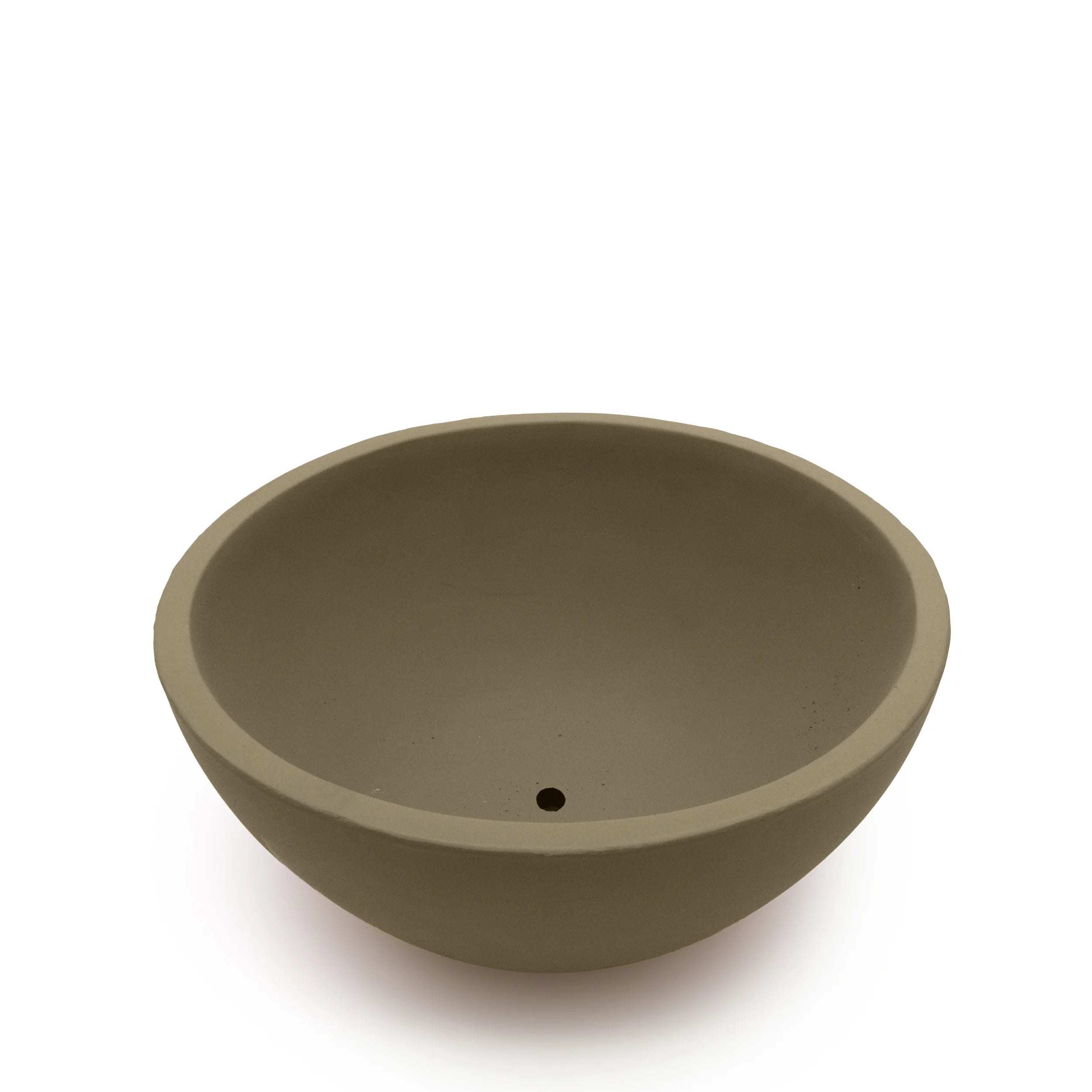 Concrete Basin Tabletop Planter Sage