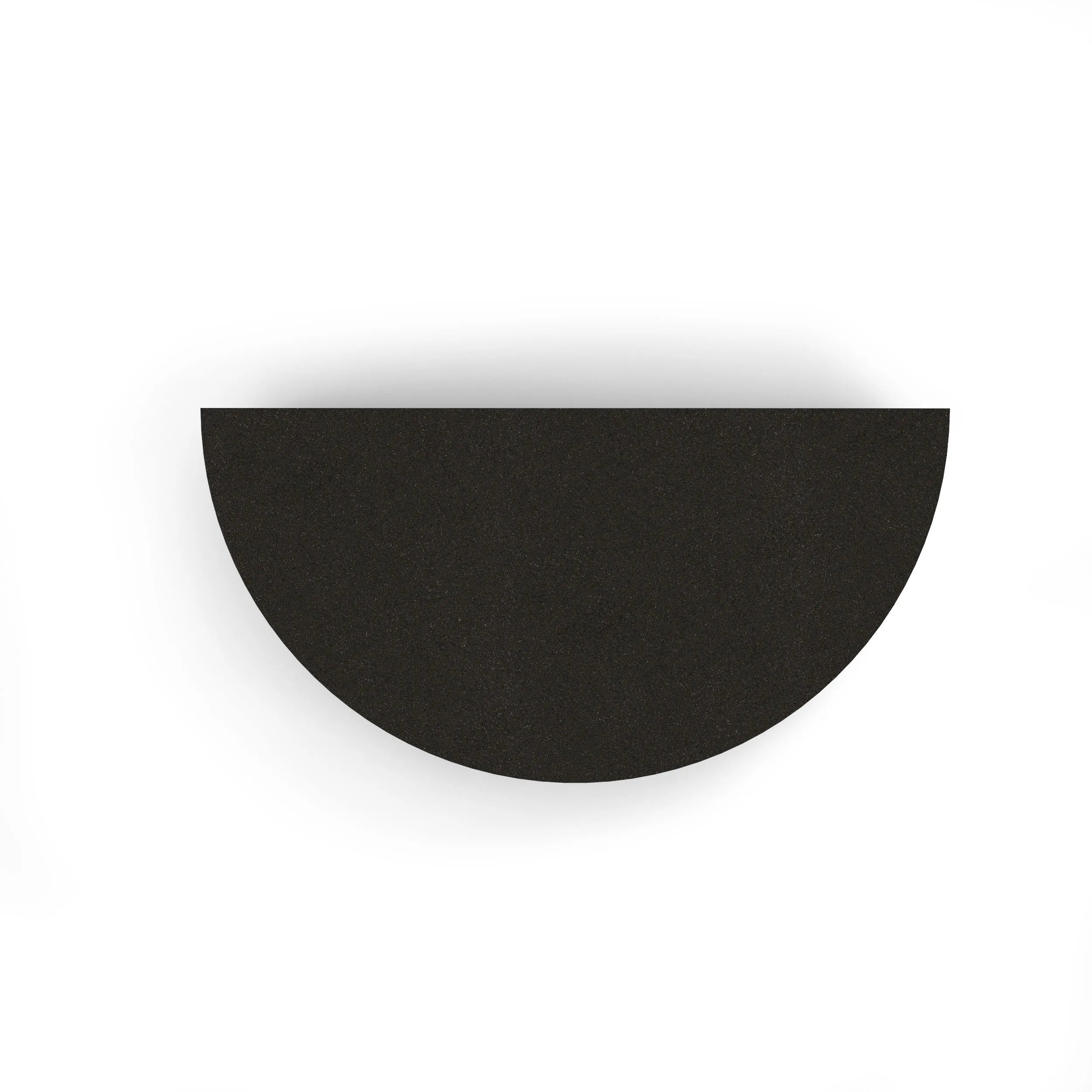 Concrete Coffee Table - 54" Half Circle