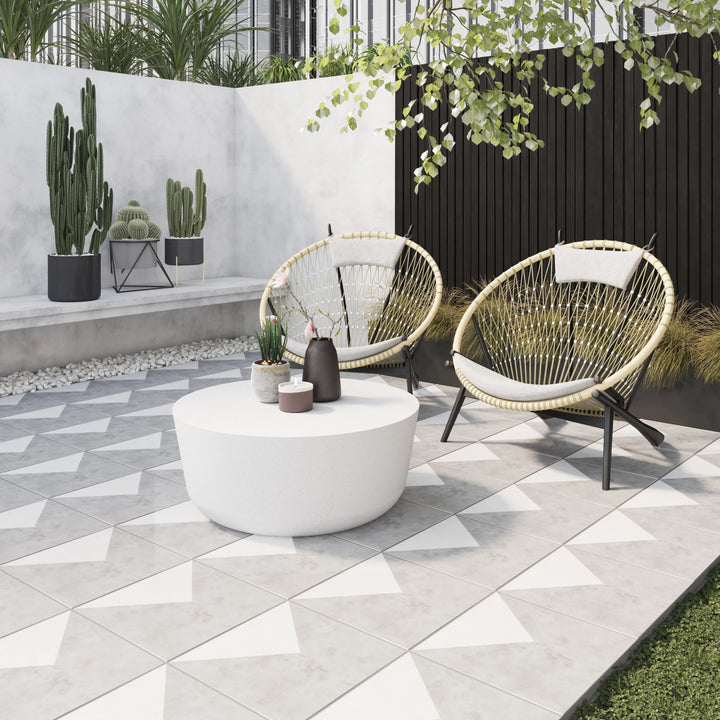 Concrete Coffee Table White