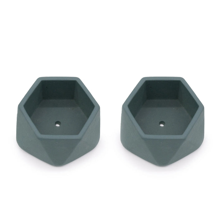 Concrete Mini Genna Tabletop Planters (Set of 2)