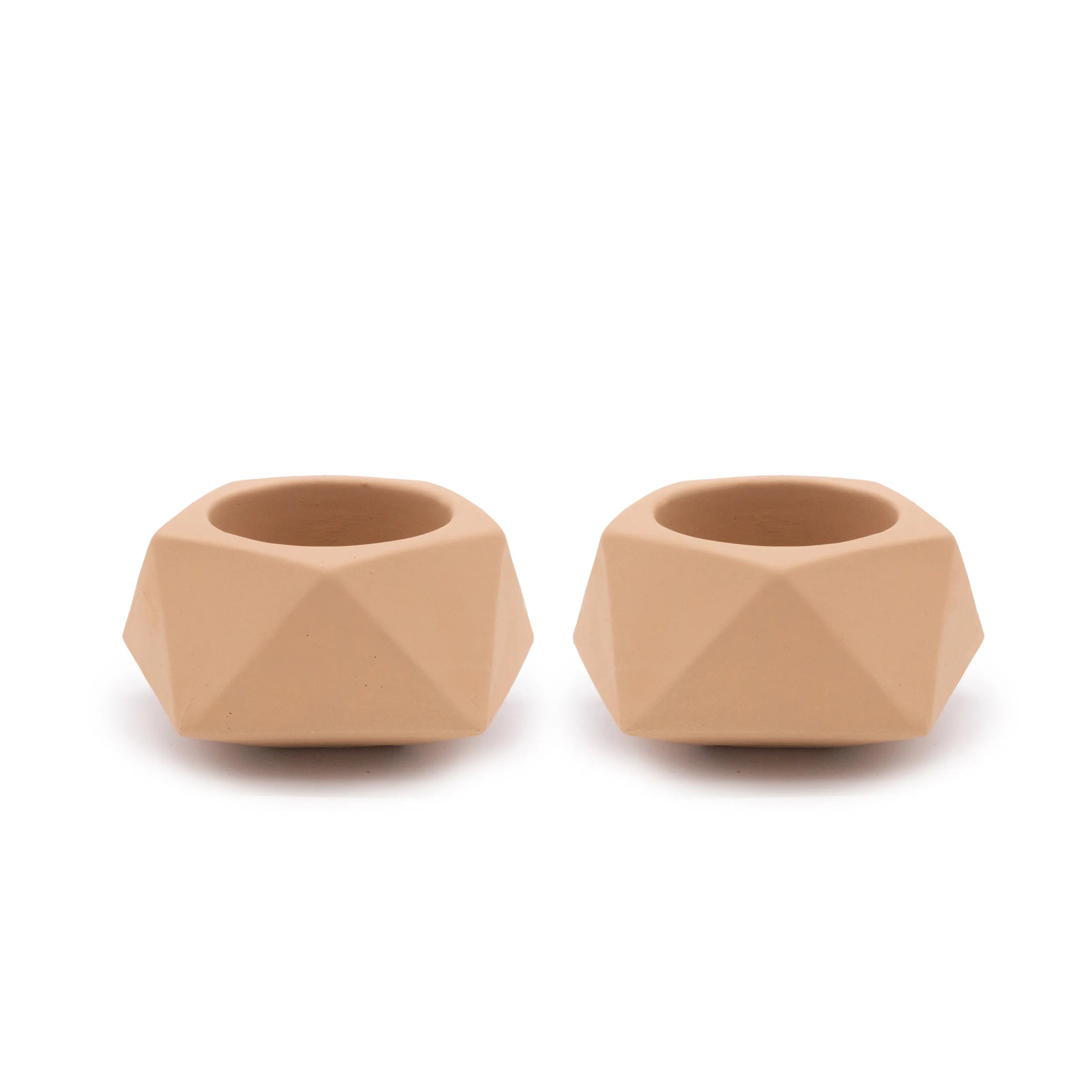 Concrete Mini Tilt Tabletop Planters (Set of 2)