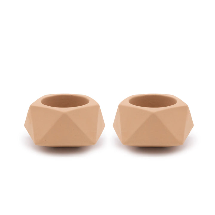 Concrete Mini Tilt Tabletop Planters (Set of 2)