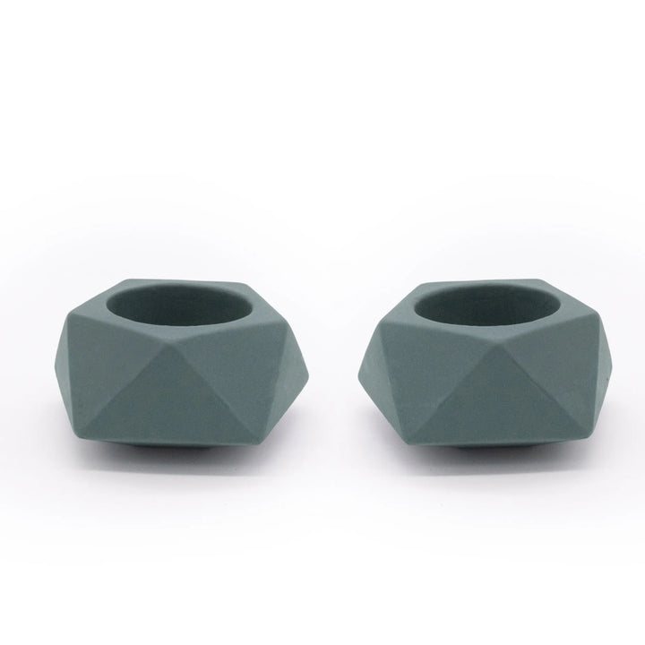 Concrete Mini Tilt Tabletop Planters (Set of 2)