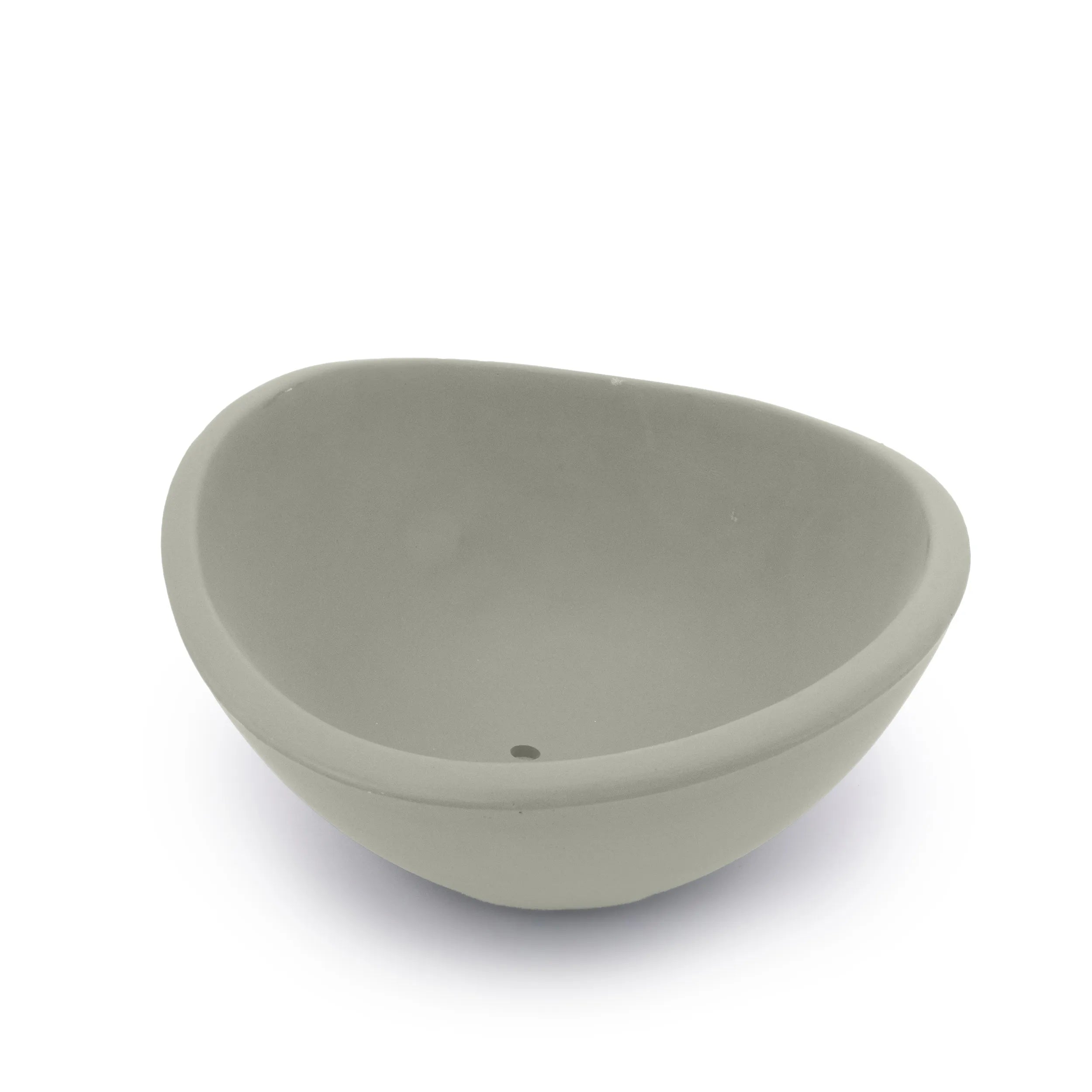 Concrete Wave Tabletop Planter Sage