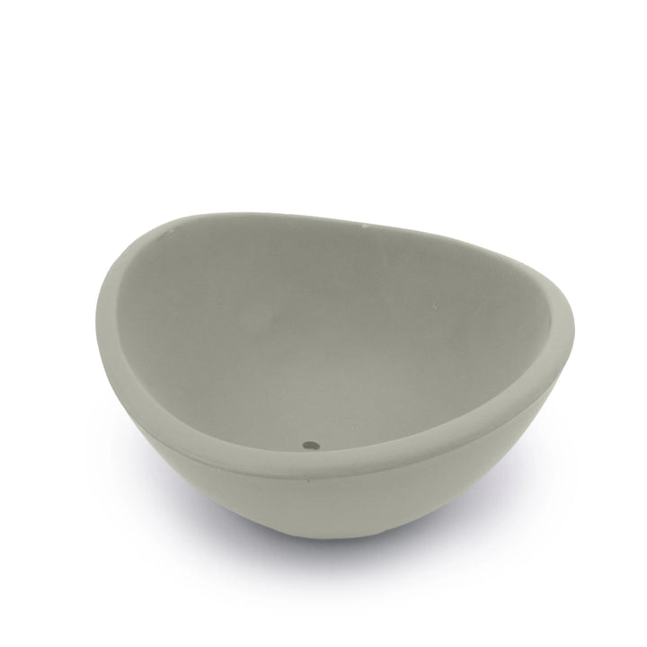 Concrete Wave Tabletop Planter Sage