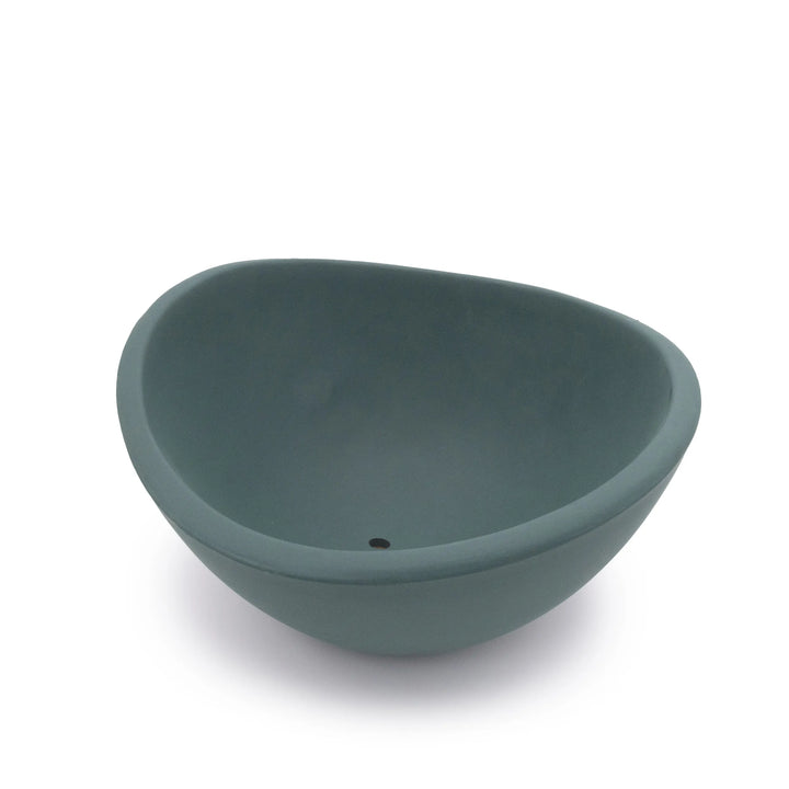 Concrete Wave Tabletop Planter