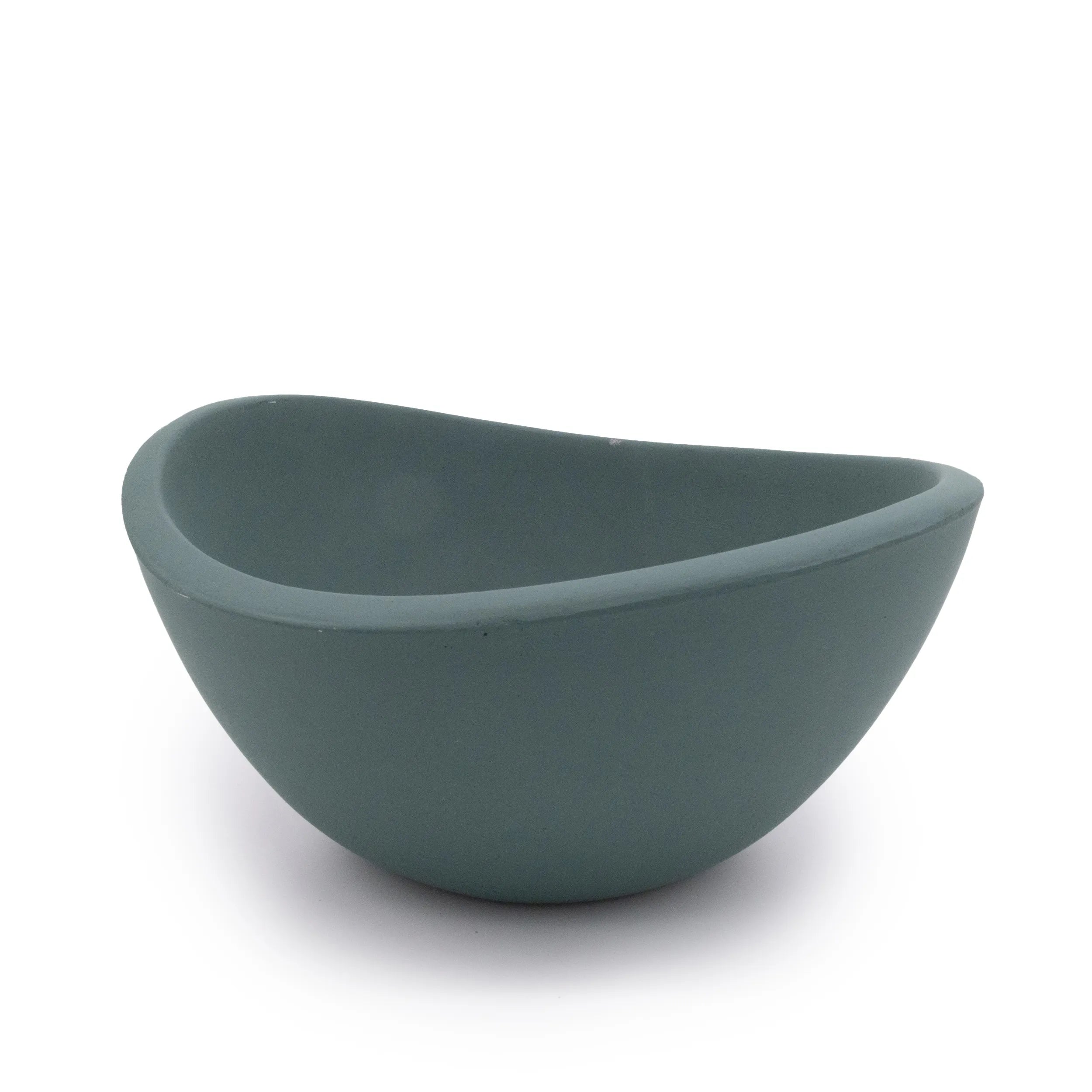 Concrete Wave Tabletop Planter