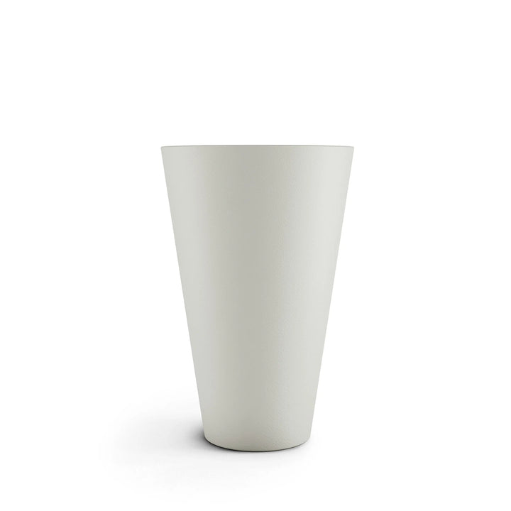 Cone Large Outdoor Planter Large Planter 36" H x 24" W French Grey