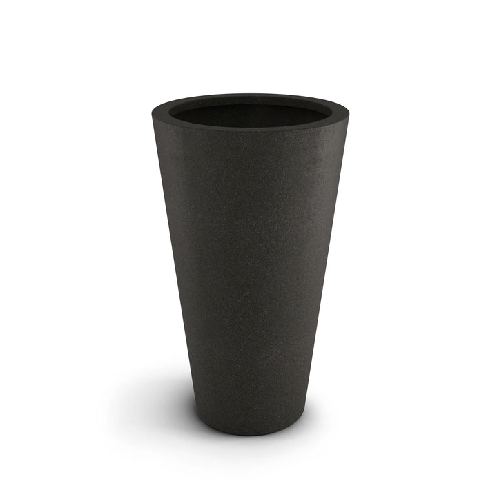 Cone Large Outdoor Planter Small Planter 24in H x 21in W Sand
