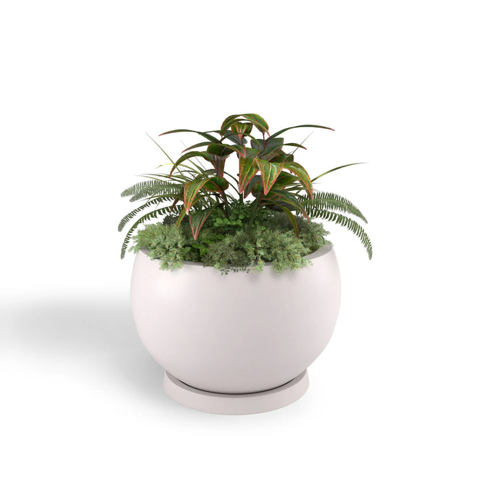 Corsica Lightweight Planter Fiber Series Medium Graphite