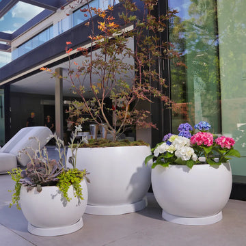 ModaConcrete | Corsica Lightweight Planter Fiber Series Small / Graphite