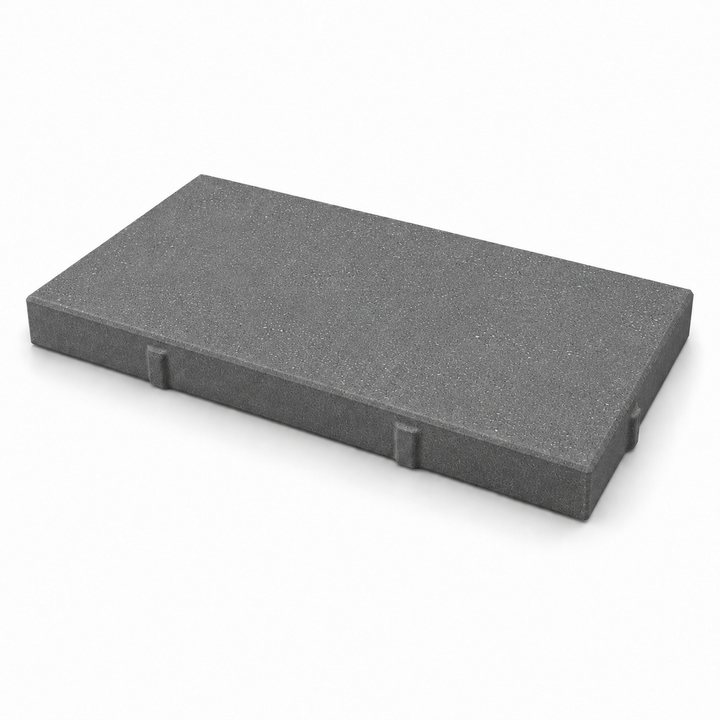 ModaPAVE 32x16 grade-set concrete paver in Graphite — render view | ModaConcrete outdoor hardscape
