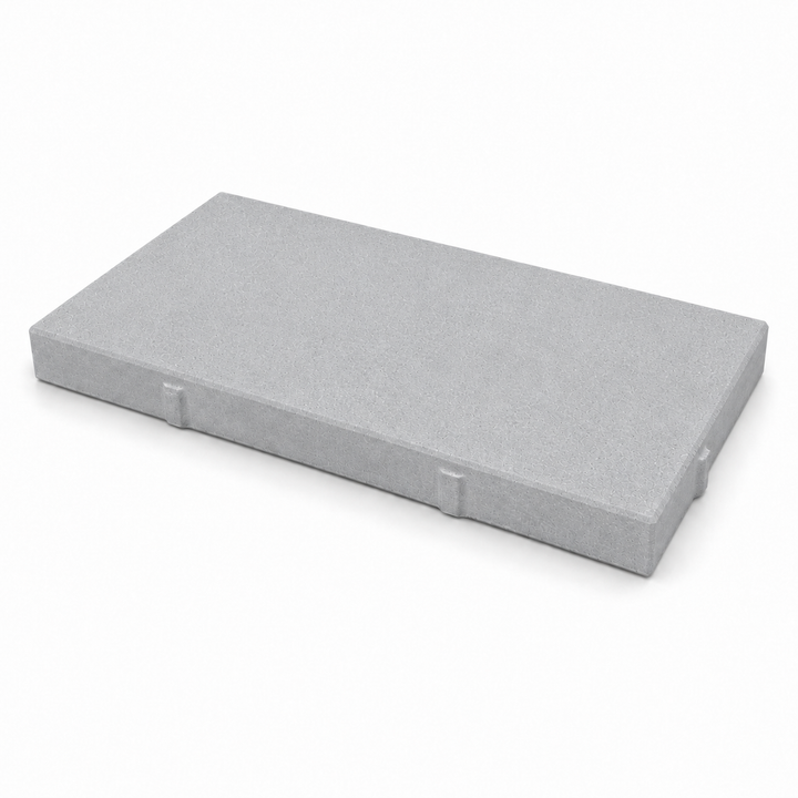 ModaPAVE 32x16 grade-set concrete paver in Gray — render view | ModaConcrete outdoor hardscape