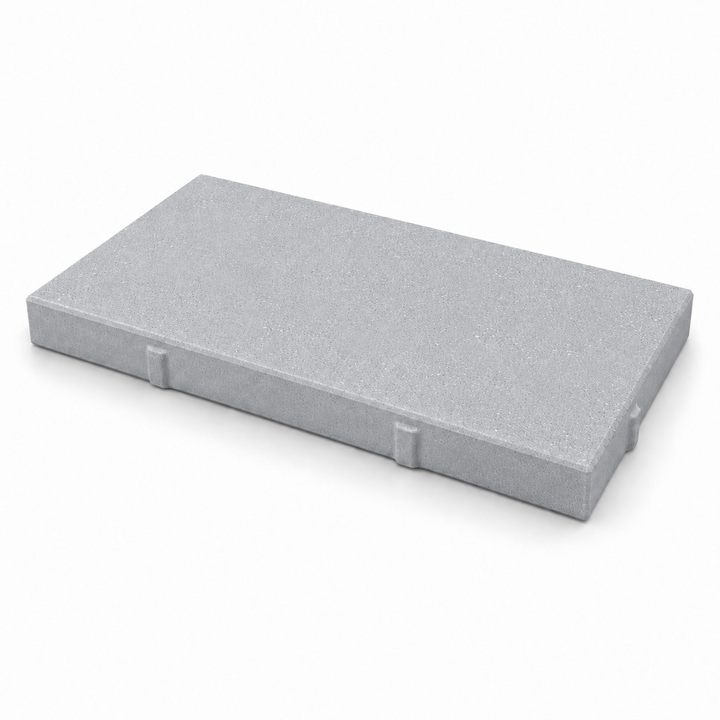 ModaPAVE 32x16 grade-set concrete paver in Gray — render view | ModaConcrete outdoor hardscape